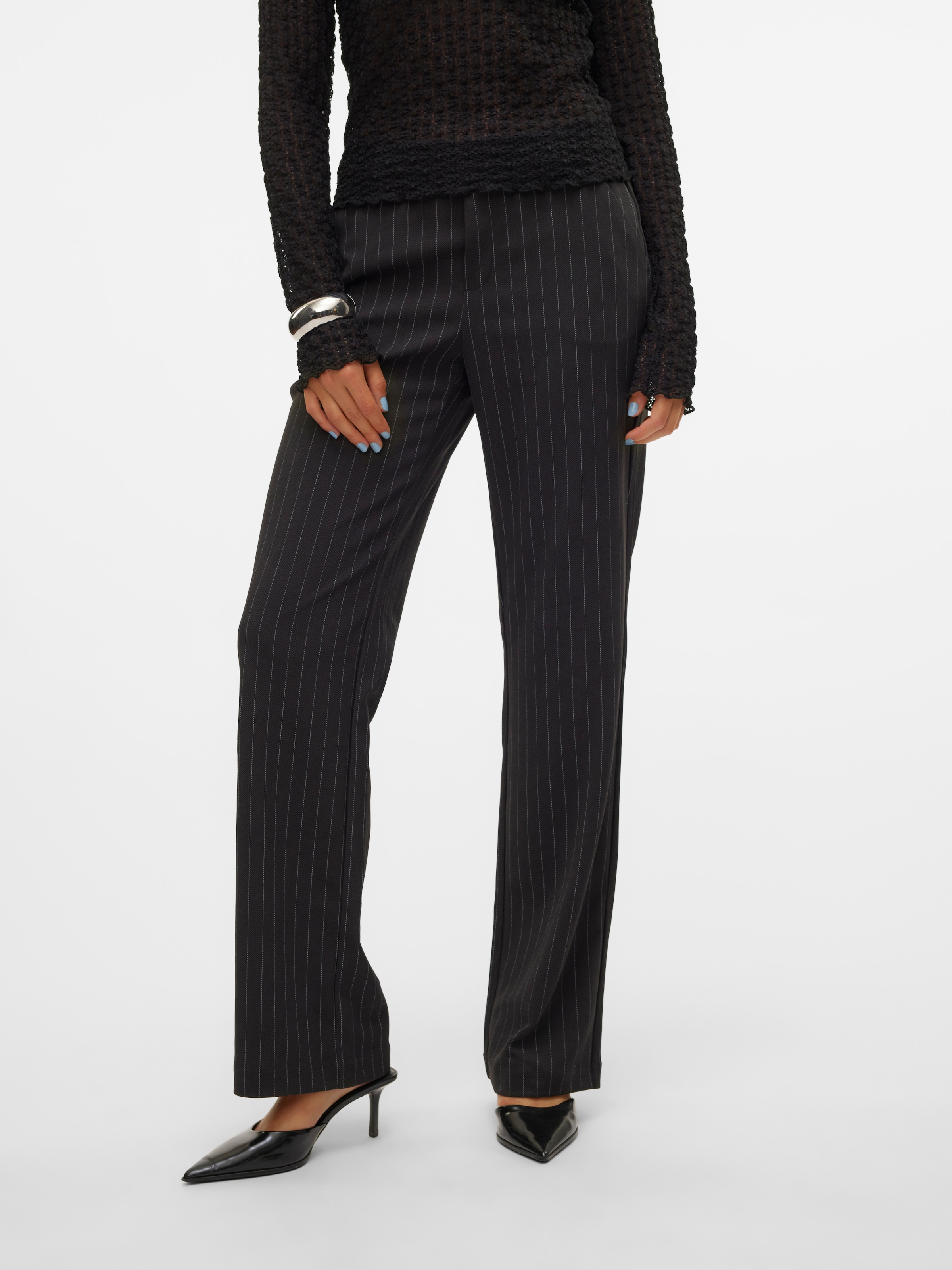 Vero Moda Anzughose »VMMAYA MY MW STRAIGHT PRINT PANT NOOS«