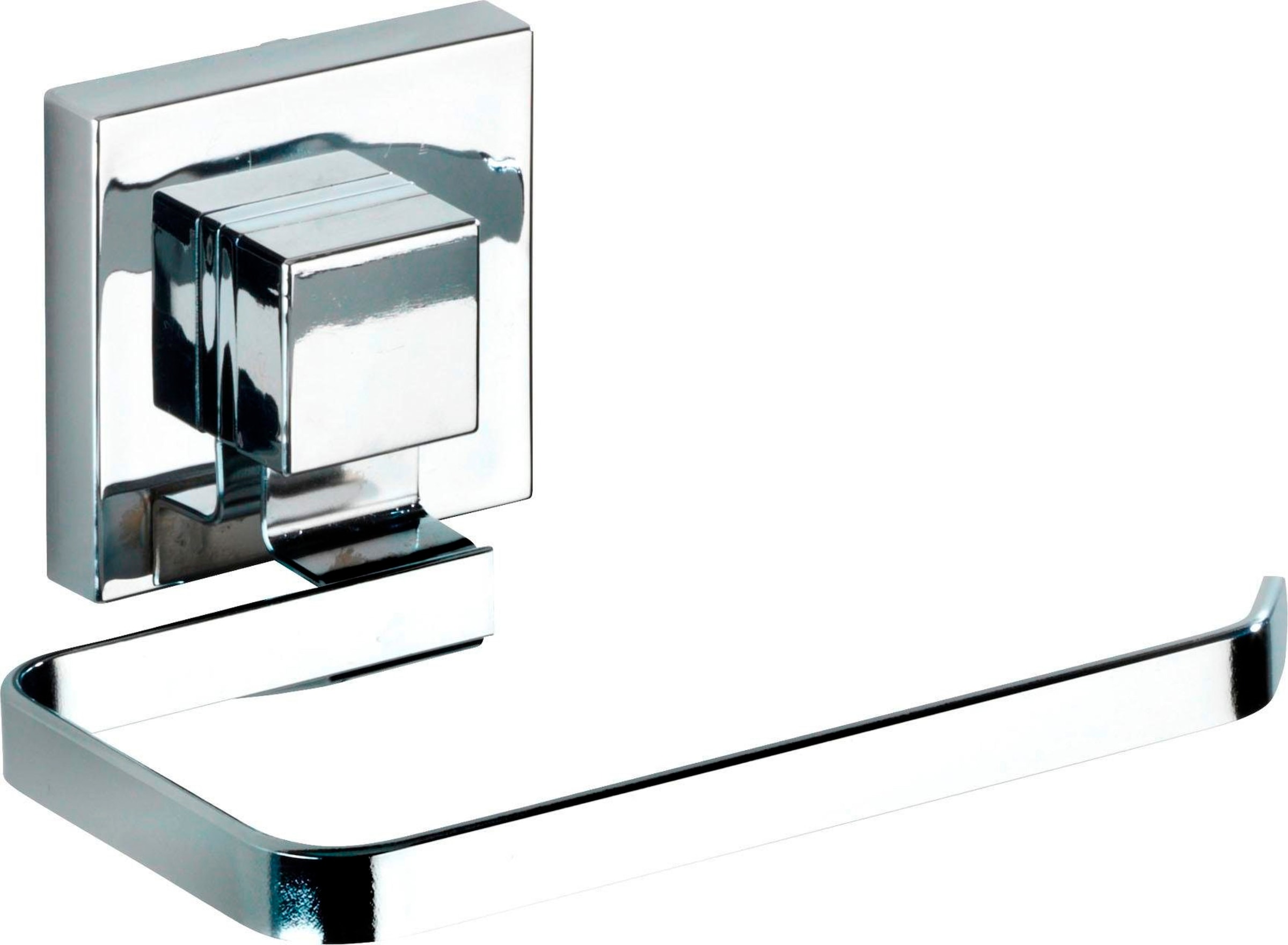 WENKO Toilettenpapierhalter "Quadro" Vacuum-Loc