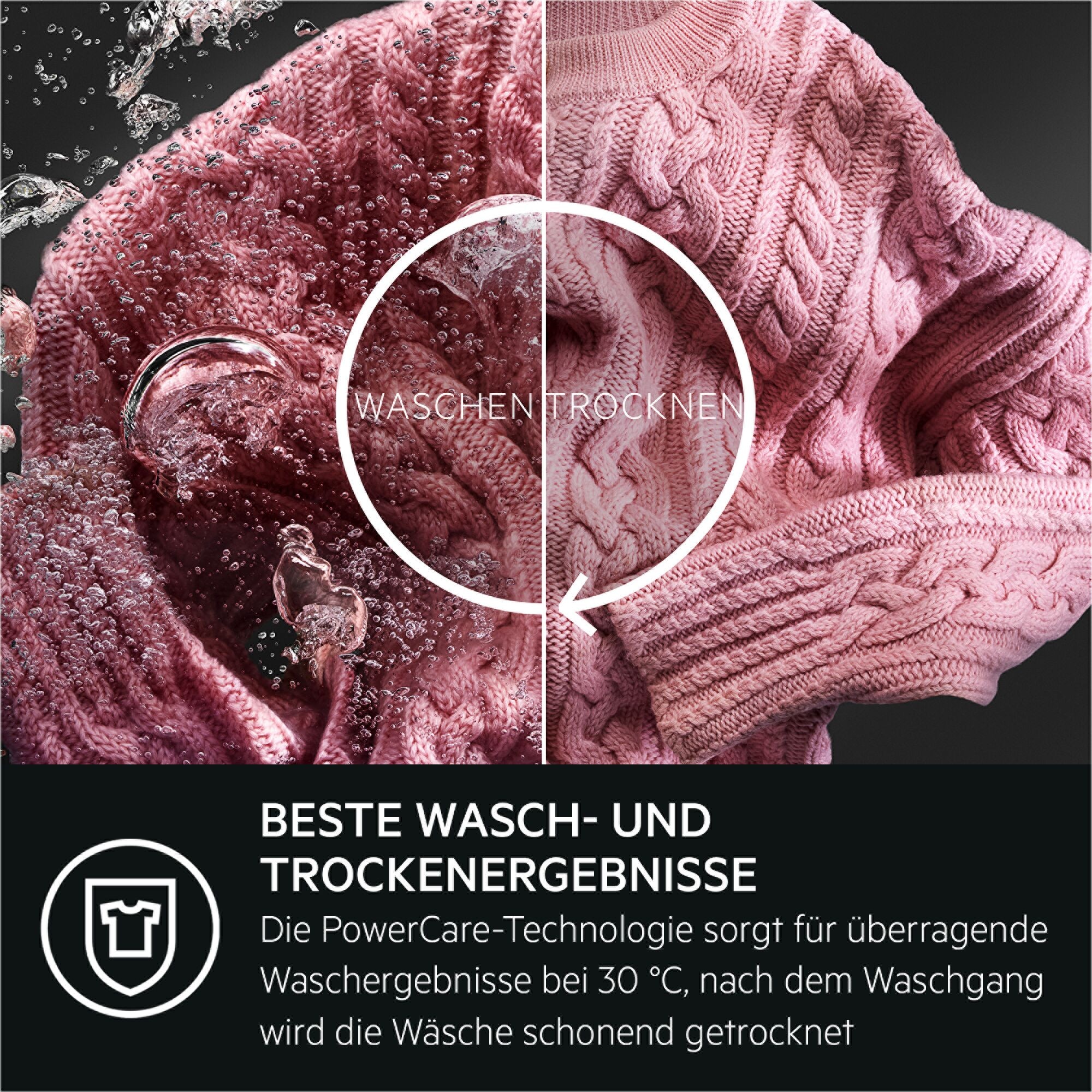 AEG Waschtrockner »LWR8D80610«, 8000, Auto Dose - automatische Waschmitteldosierung