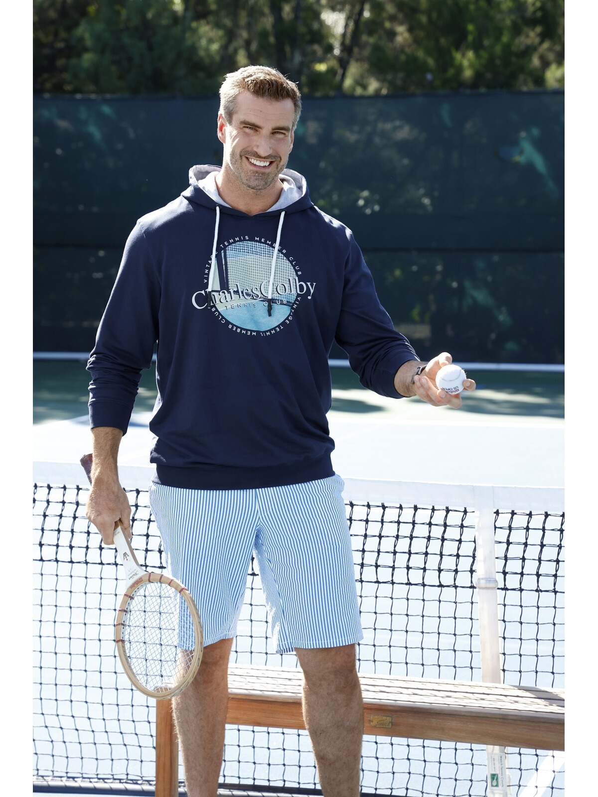 Charles Colby Kapuzensweatshirt »Sweatshirt EARL COLUM«
