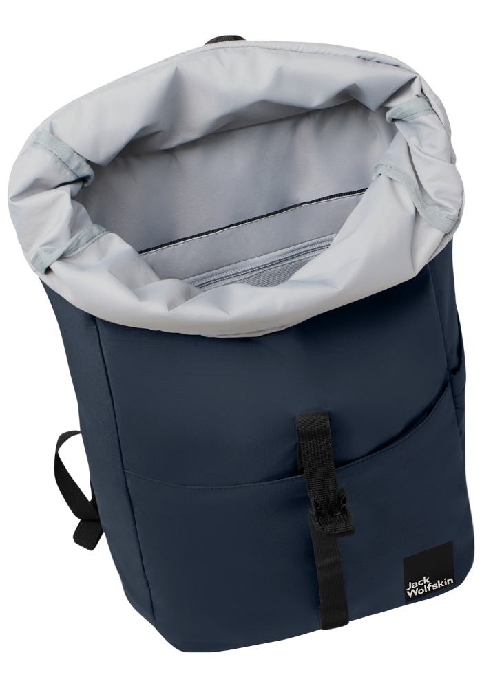Jack Wolfskin Daypack »ISLAND« Rolltop-Rucksack, Laptopfach, wetterbeständig