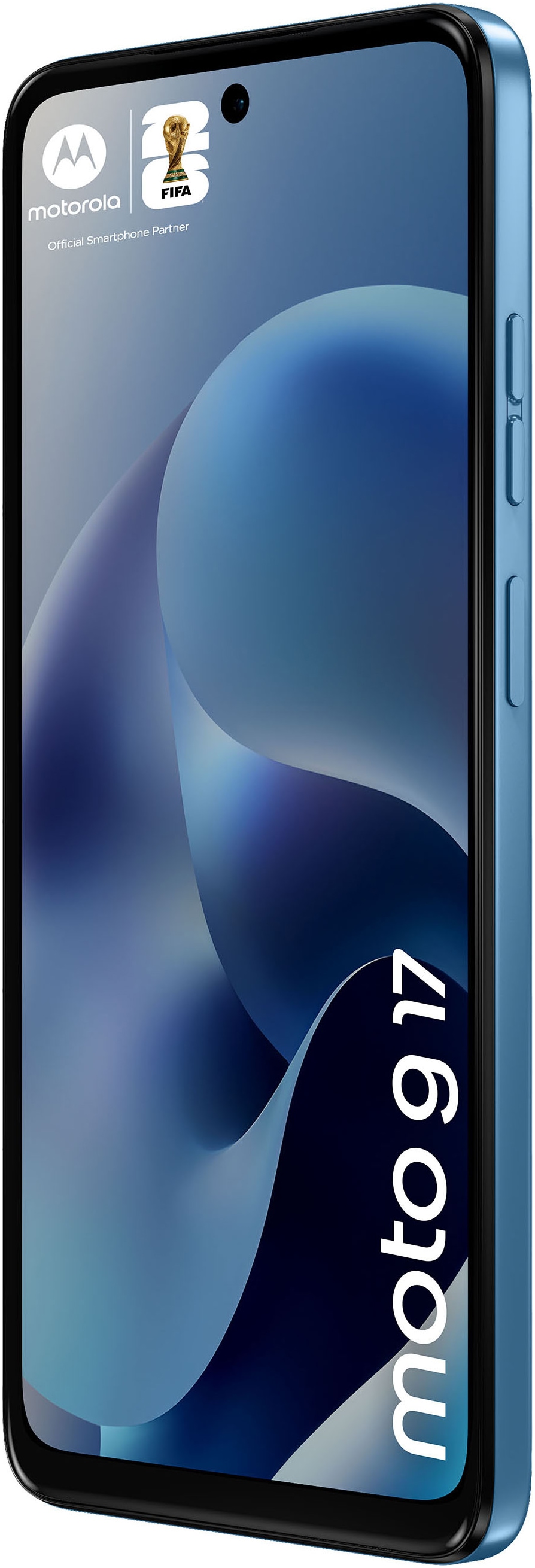 Motorola Smartphone »moto g 17« PANTONE® Alaskan Blue
