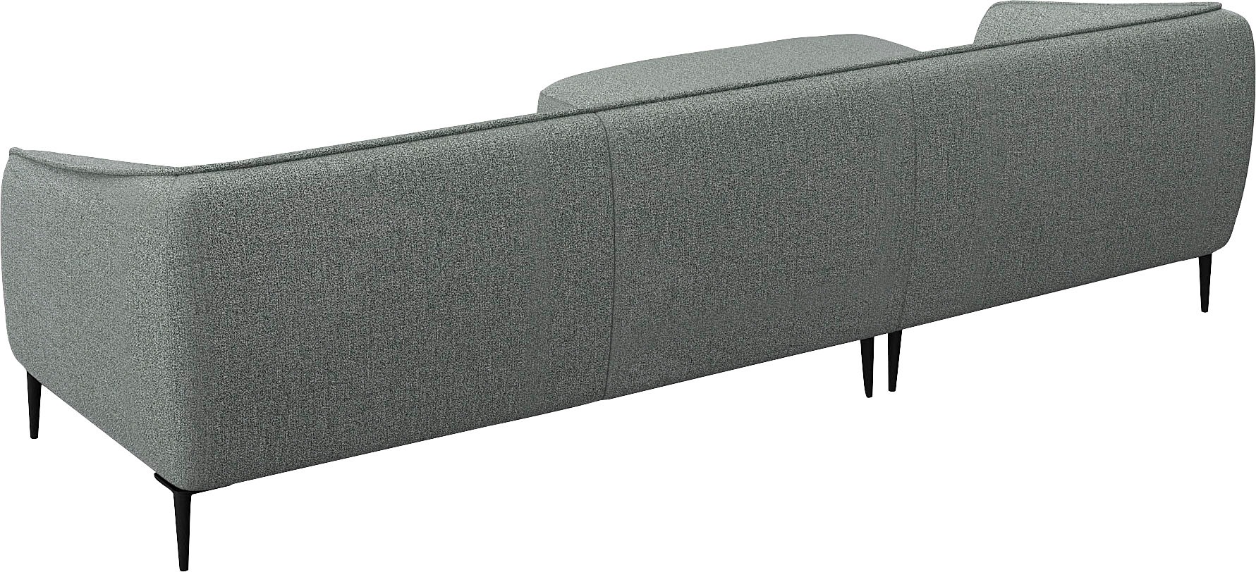 FLEXLUX Ecksofa »Belle Designsofa, L-Form, B/T 288/149 cm«, Skandinavisches Design, In hochwertiger Verarbeitung