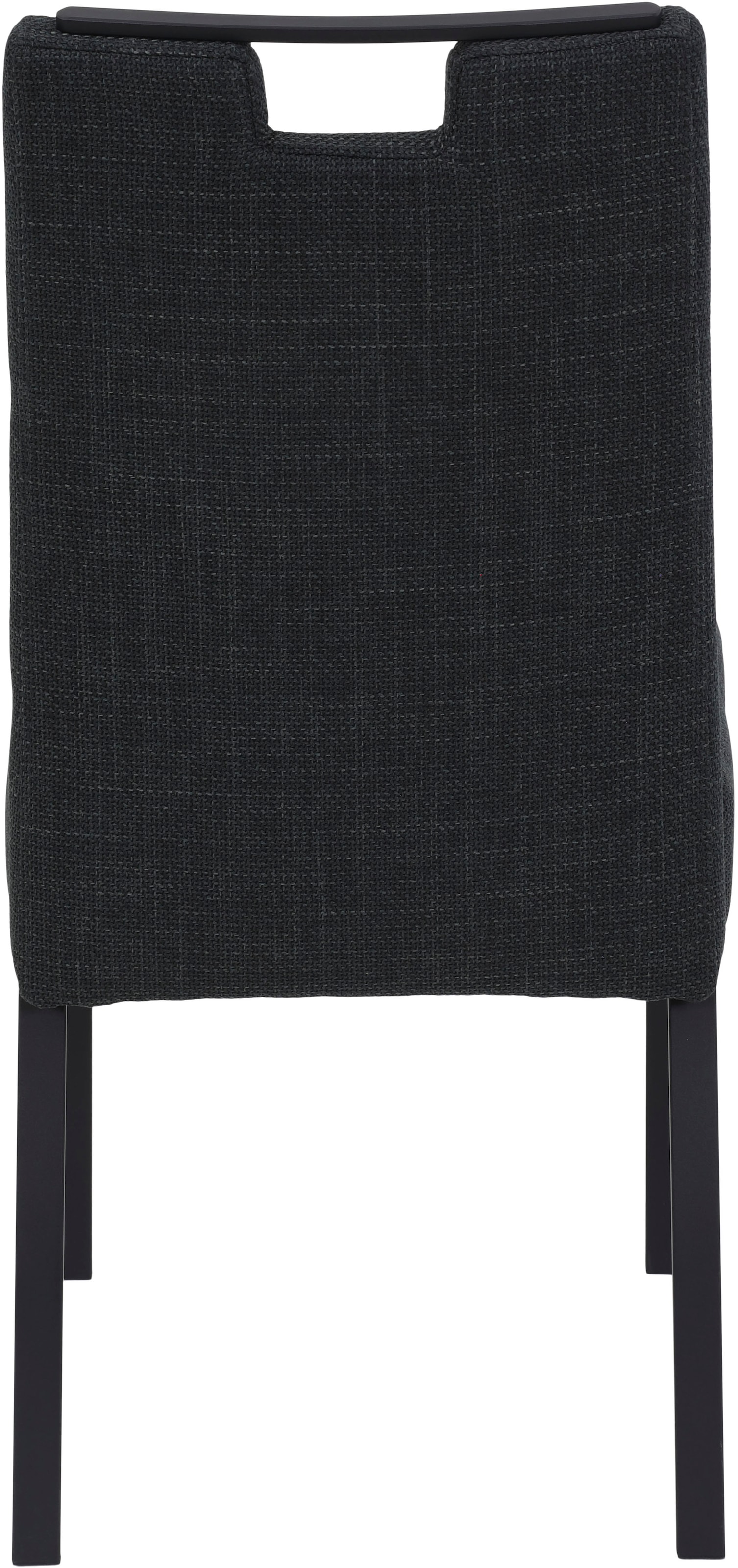 HELA 4-Fußstuhl »LINZ, Esszimmerstuhl, Komfortstuhl«, (Set), 4 St., Microfaser-Webstoff, XL-Sitz,elegante Griffleiste,Komfortsitz mit Federkern,140kg belastbar