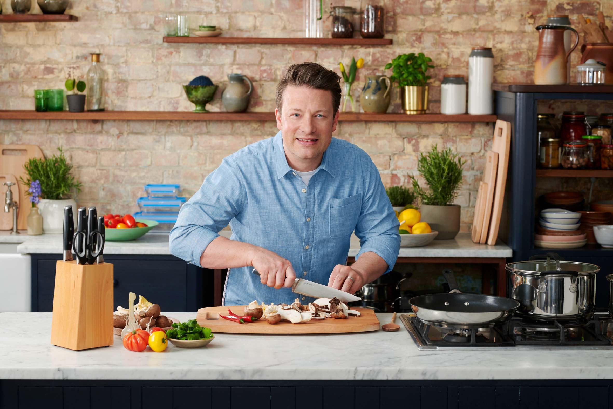 Tefal Schälmesser »Jamie Oliver K26716« hohe Leistung, unverwechselbares Design, widerstandsfähig/langlebig