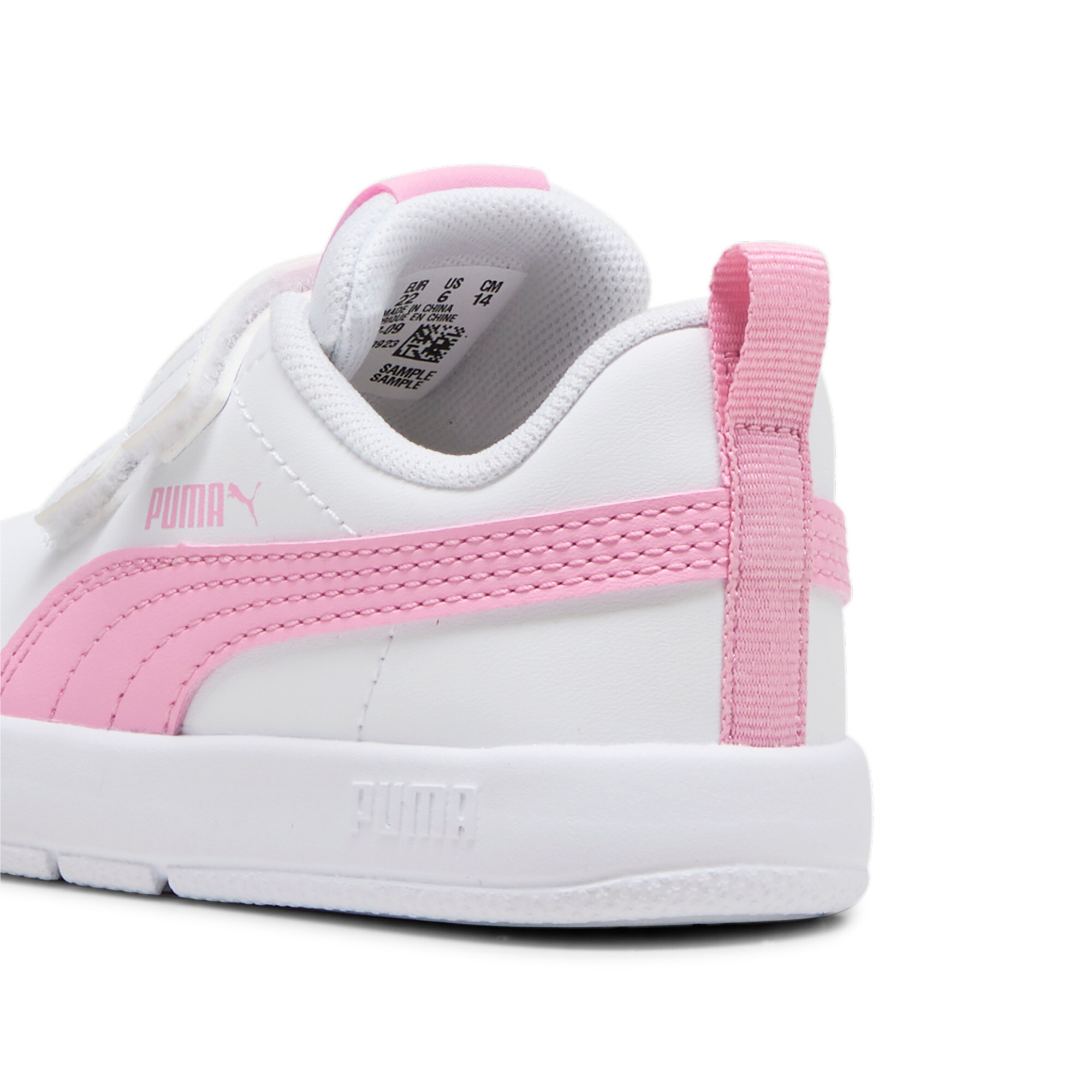 PUMA Sneaker »COURTFLEX V3 V INF«  für sportliche Aktivitäten, mit Textil-Innenmaterial, knöchelhoch