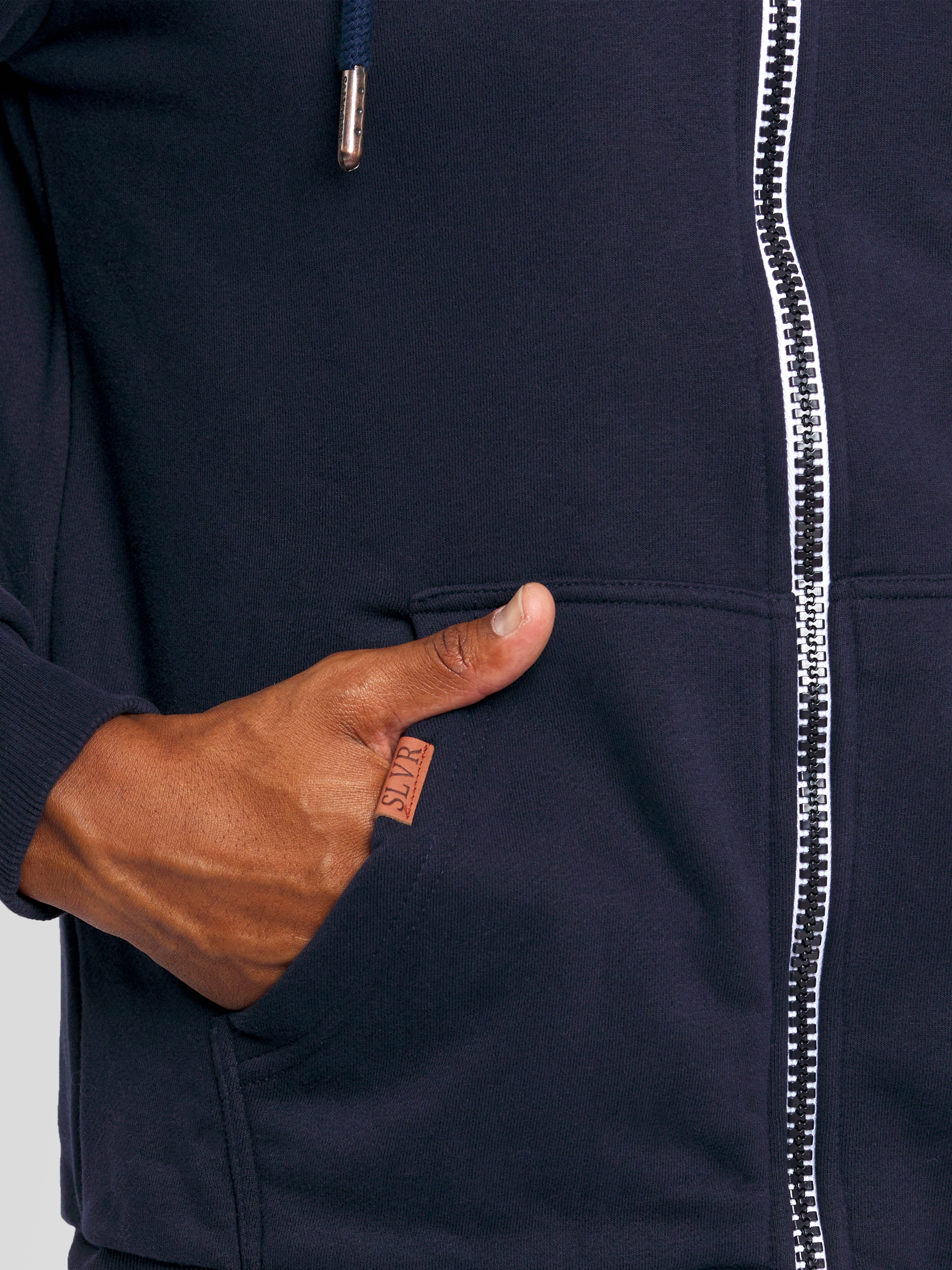 Alessandro Salvarini Sweatjacke »Alessandro Salvarini Herren Sweatjacke AS292«