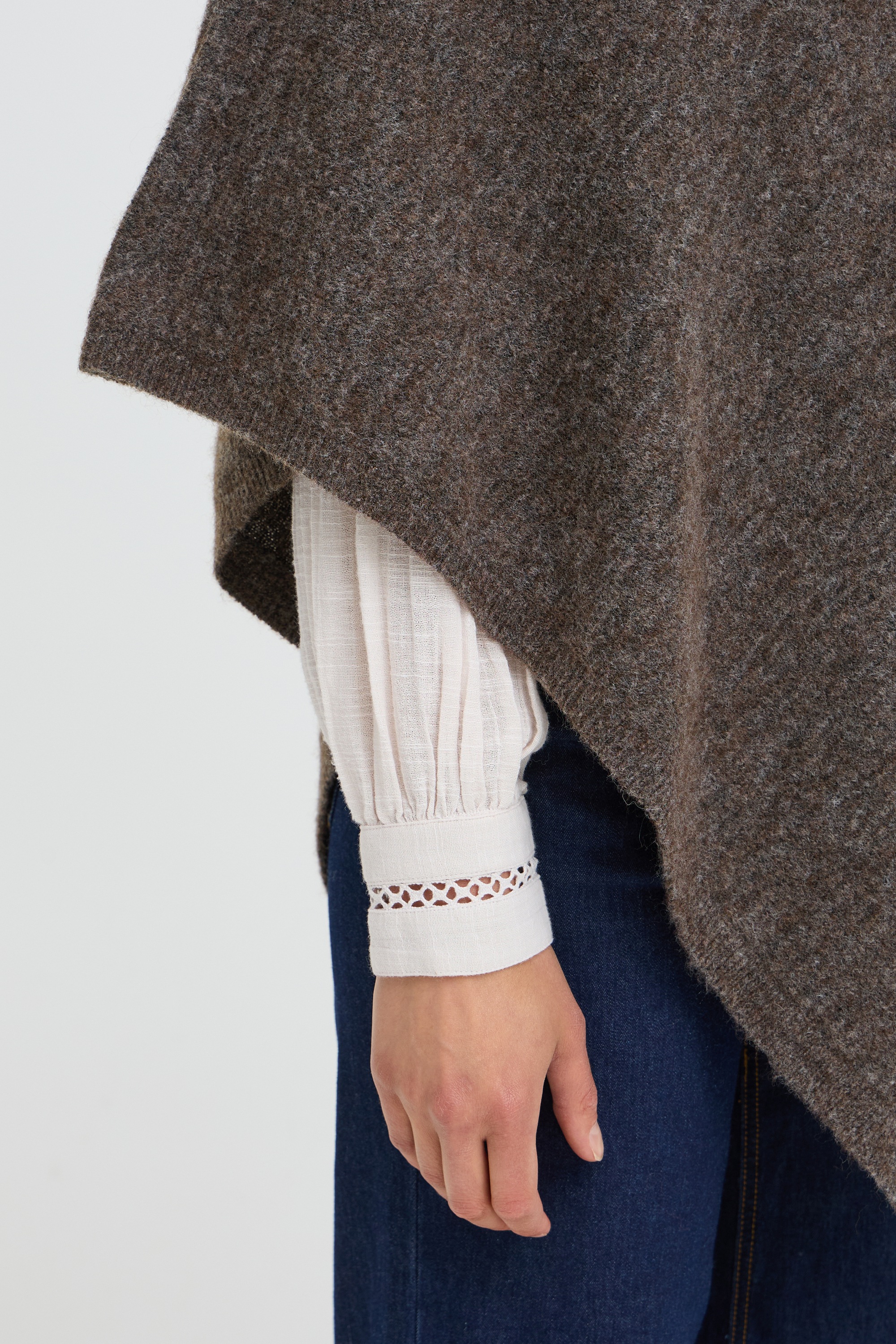 fransa Strickponcho »Damen Poncho FRSANNY«