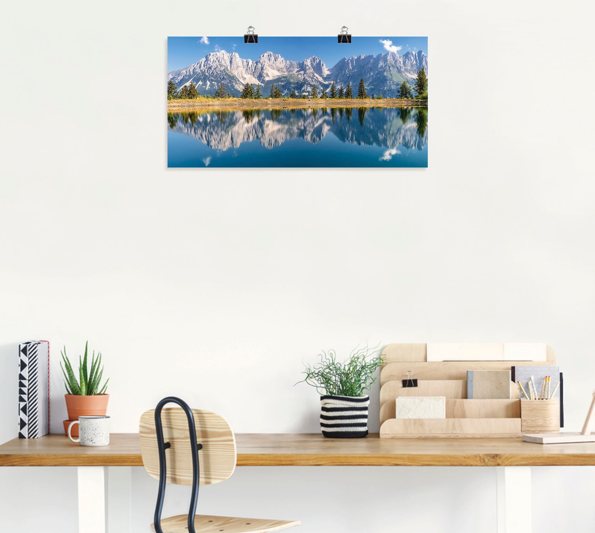 Artland Wandbild »Kaisergebirge Tirol« Berge & Alpenbilder 1 Stk. tlg. als Alubild, Leinwandbild, Poster in verschied. Größen