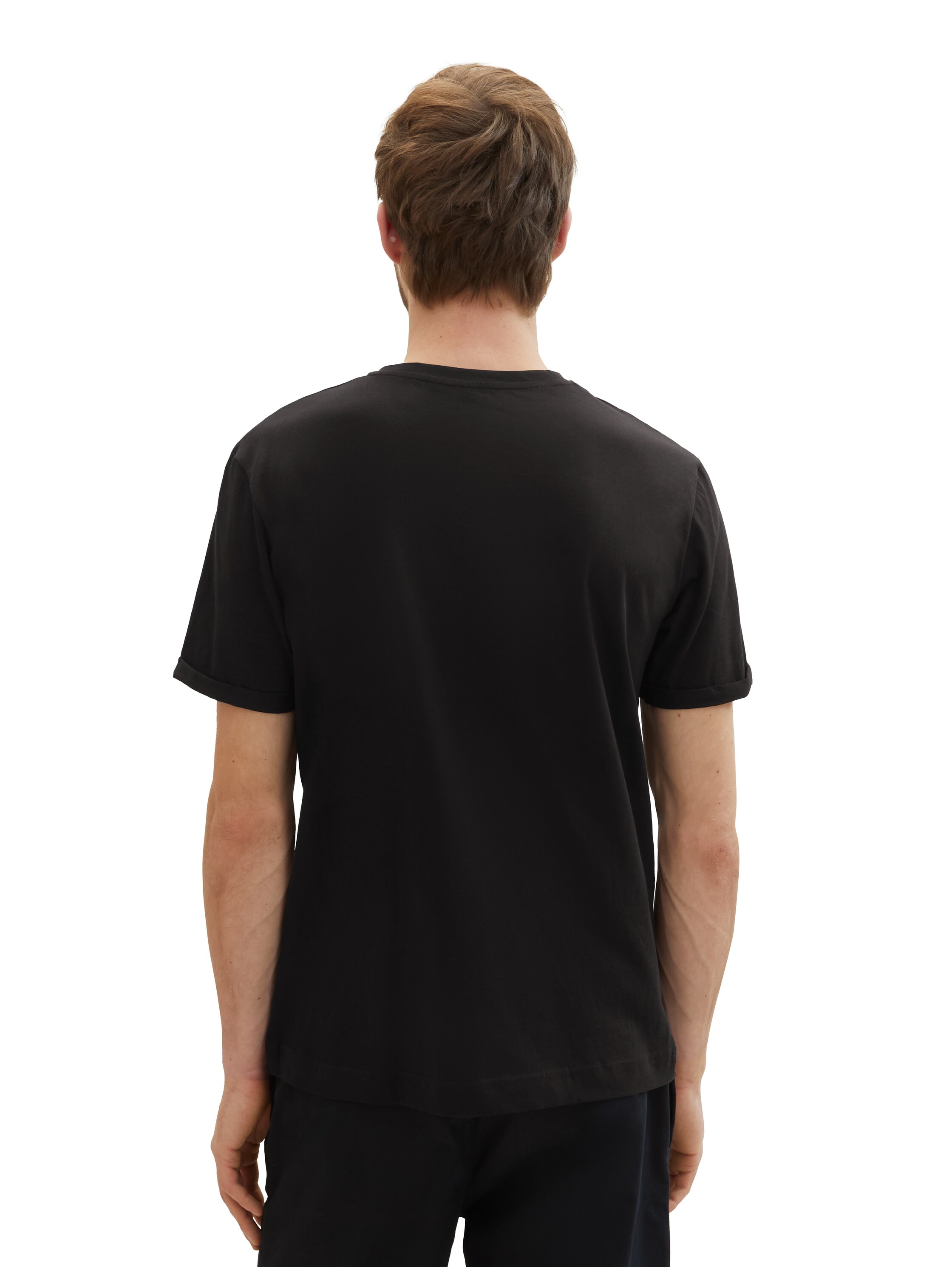 TOM TAILOR T-Shirt, (Packung, 3 tlg.), mit Logo-Stickerei