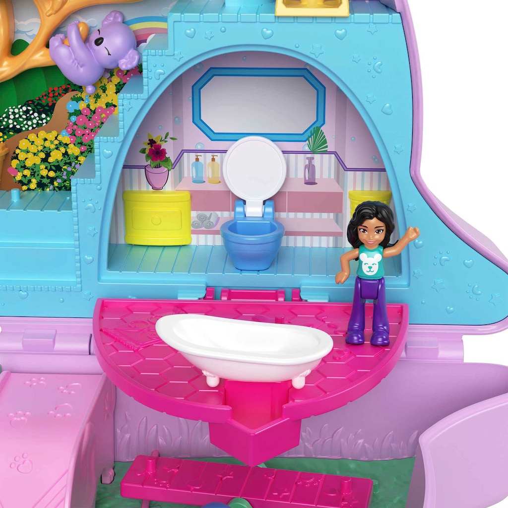 Polly Pocket Spielwelt »Mama und Joey Känguru Tasche«