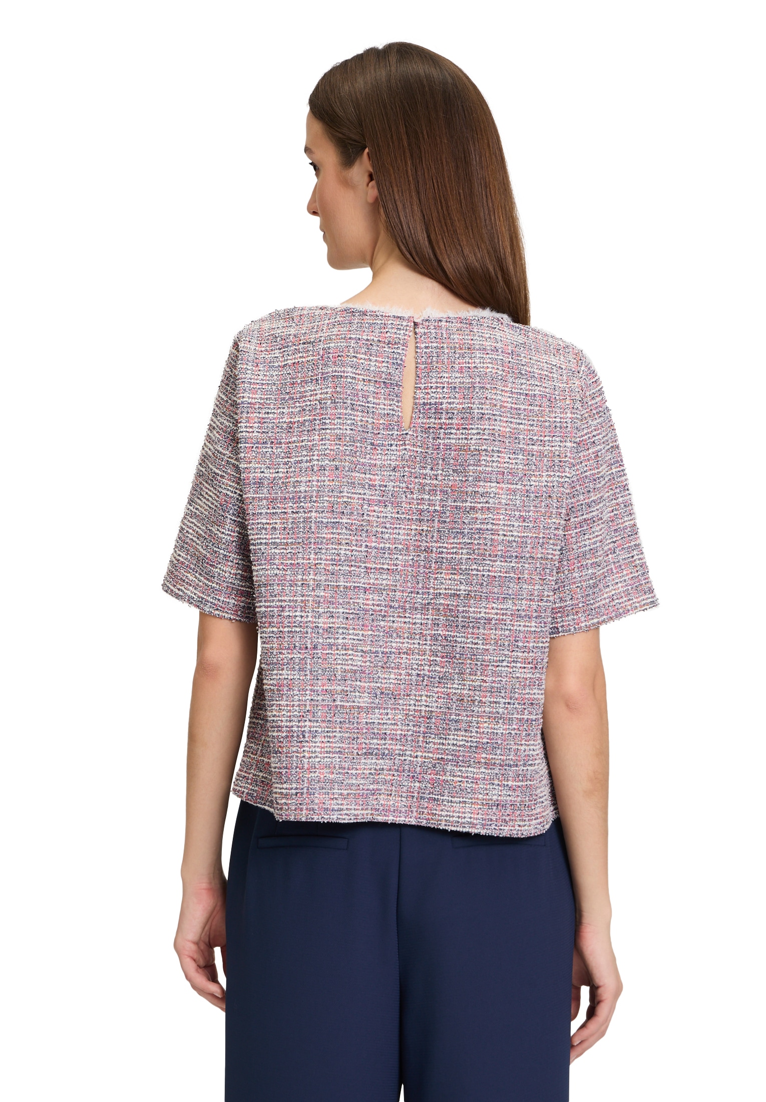 Betty&Co Sweatshirt »Sweatshirt mit Struktur«