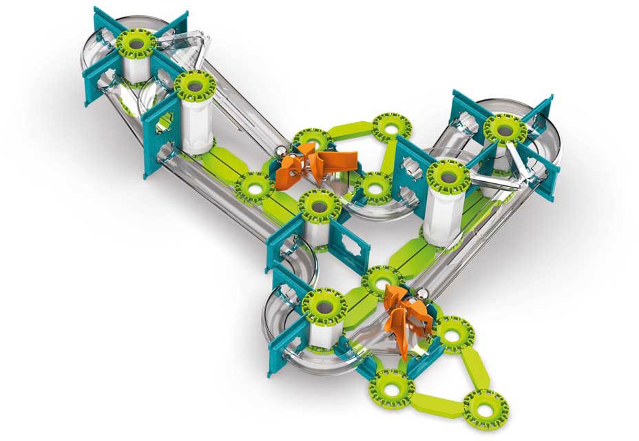 Geomag™ Magnetspielbausteine »GEOMAG™ Mechanics Gravity, Recycled Race Track«, (67 St.), aus recyceltem Material