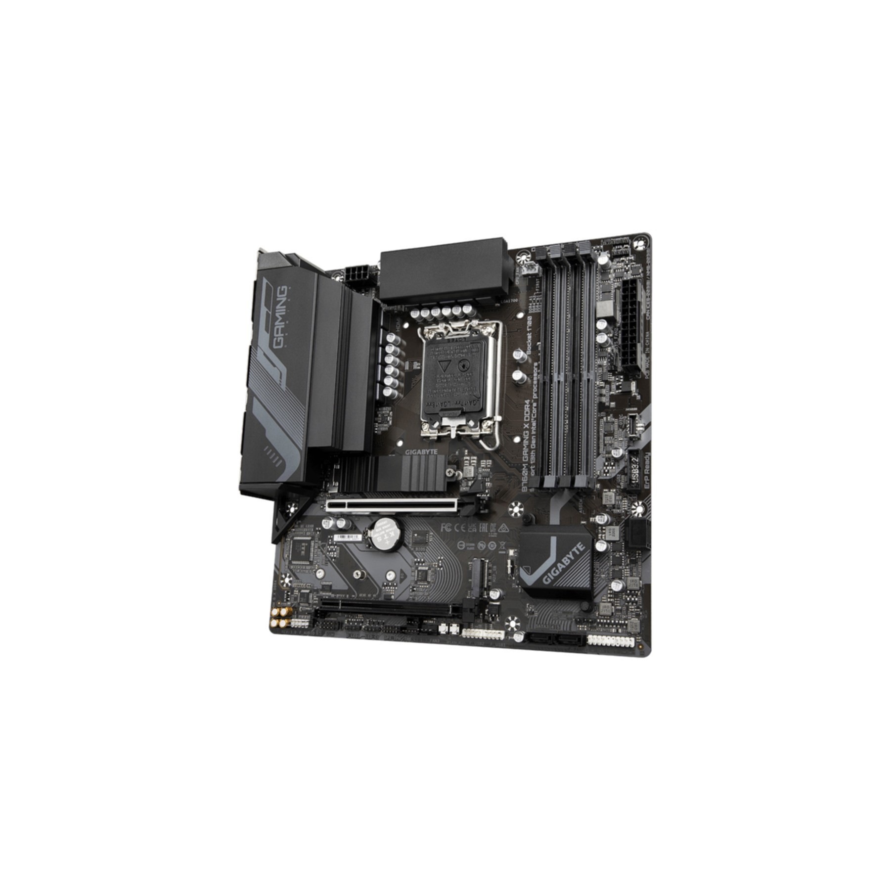 Gigabyte Mainboard »B760M GAMING PLUS WIFI DDR4-Mainboard - Unterstützt 14. Gen. Intel Cor«