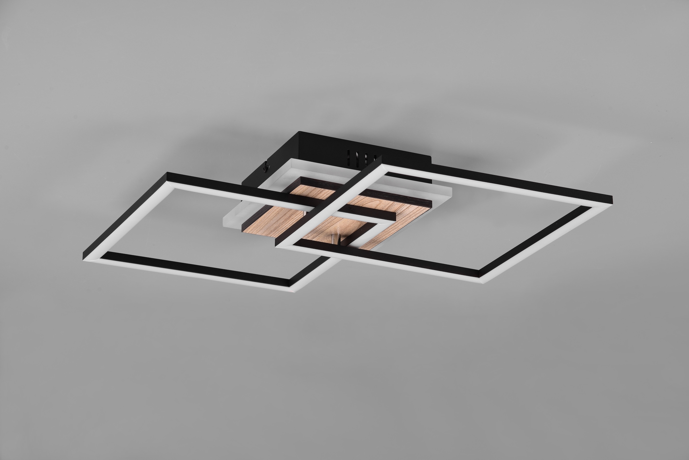 REALITY Leuchten LED Deckenleuchte »GIRO, LED Deckenlampe 25W CCT 2700-6500K dimmbar Fernbedienung Memory«, 1 flammig, Leuchtmittel LED-Board | LED fest integriert, Nachtlicht, dimmen: Wandschalter + Fernbedienung, auch als Wandleuchte