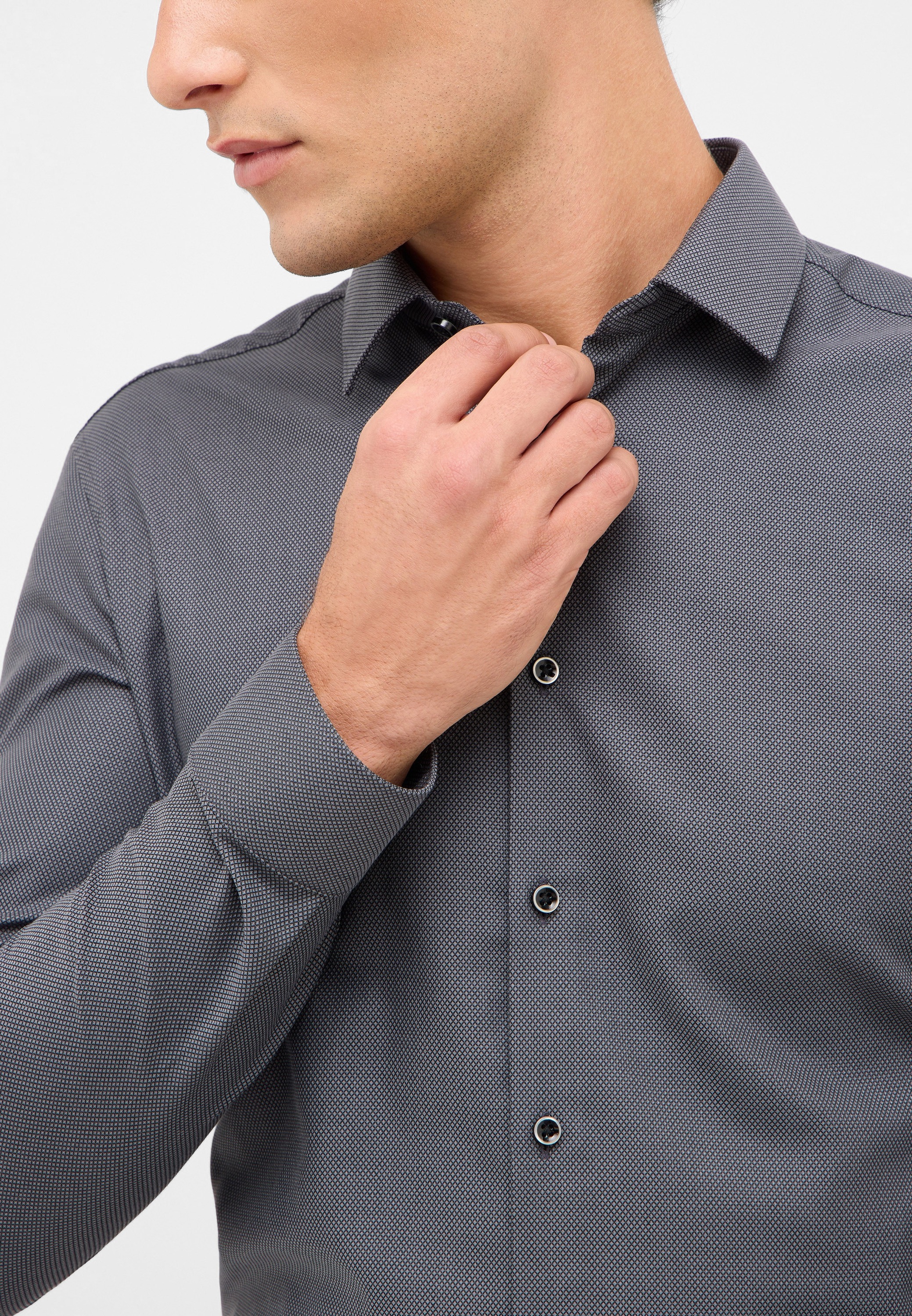 Eterna Langarmhemd »SUPER SLIM« NON IRON (bügelfrei)