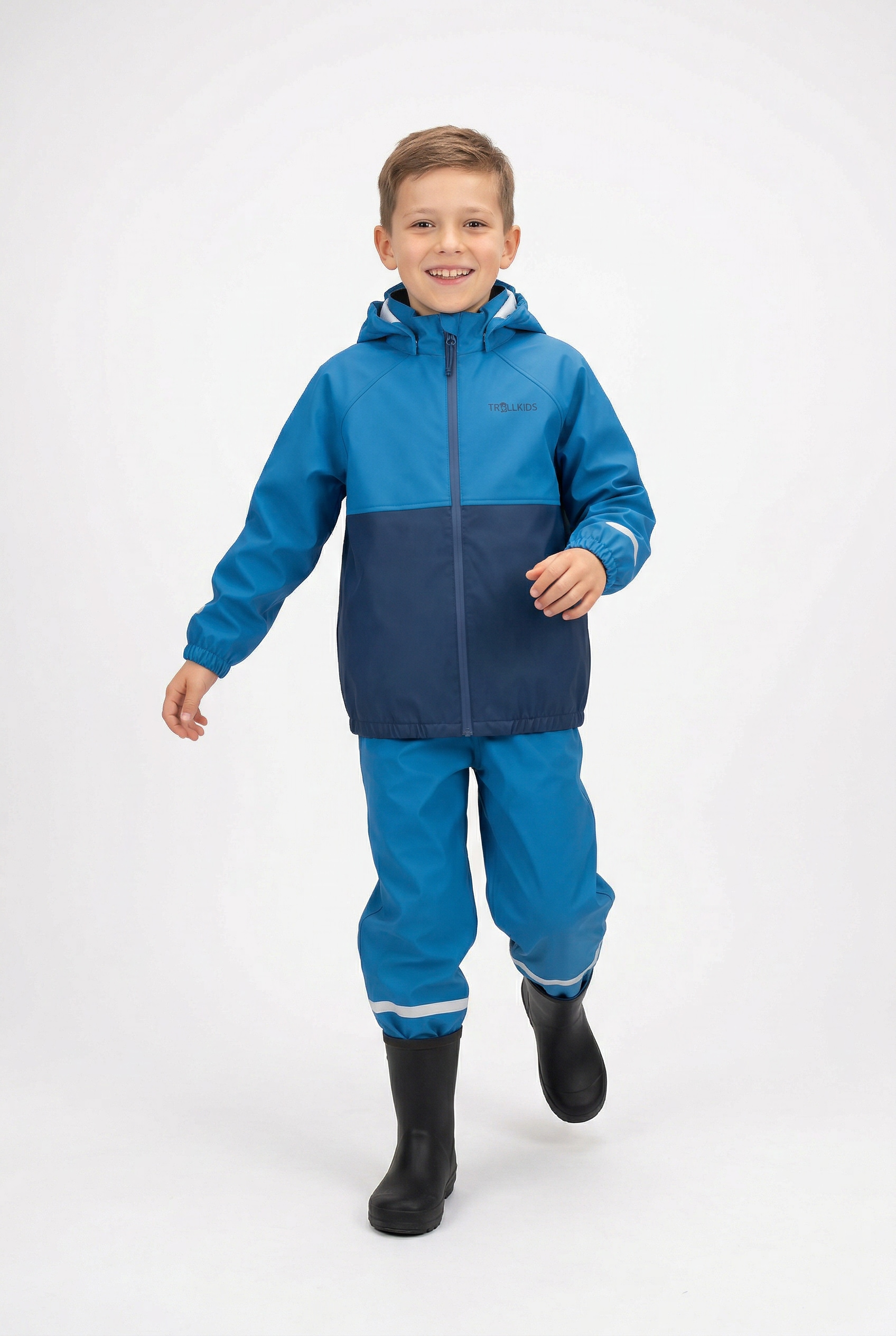 TROLLKIDS Regen- und Matschhose »Kids Odda Rain Set XT«  für Kinder und Jugendliche, sportlicher Stil