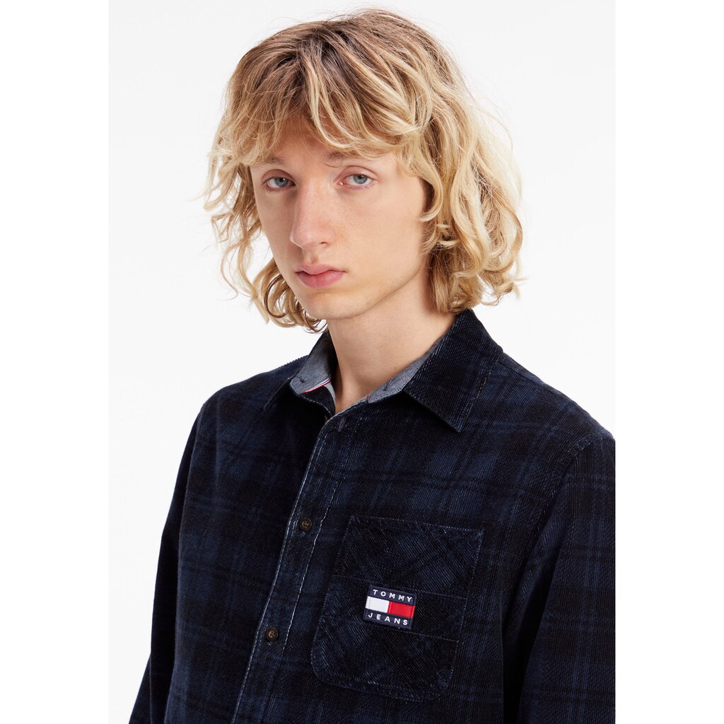 Tommy Jeans Karohemd »TJM CHECKED CORD SHIRT«