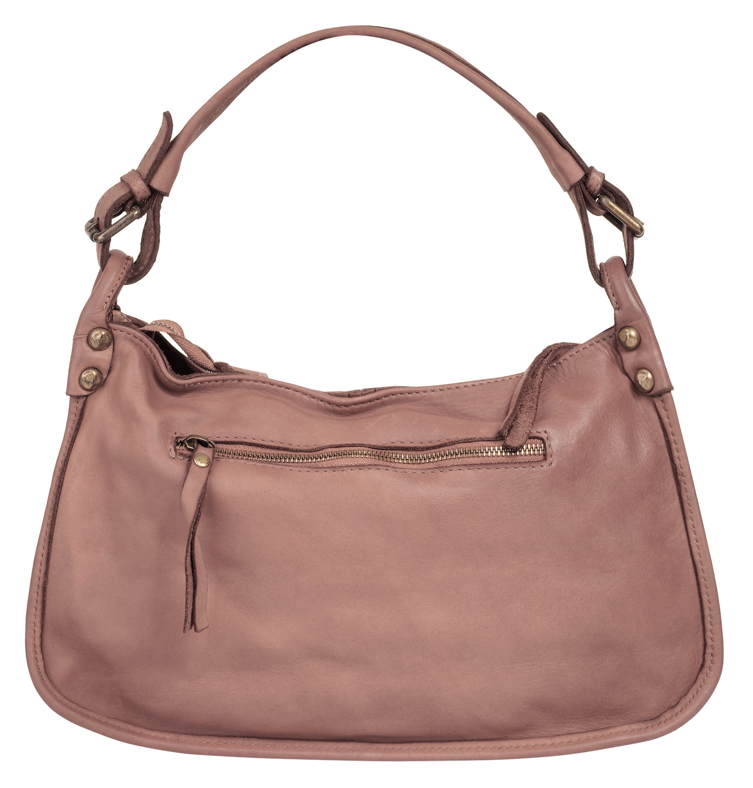 Samantha Look Henkeltasche, echt Leder, Made in Italy
