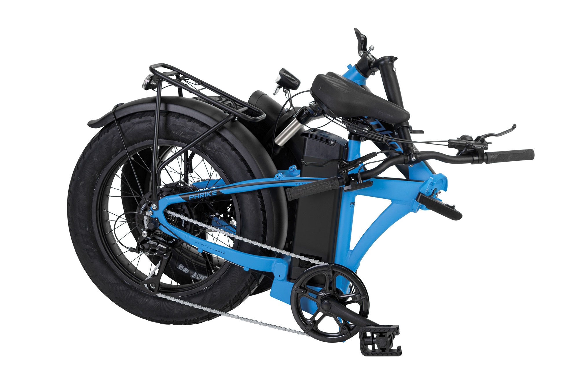 MBM E-Bike »Elektro-Falt-Fahrrad PHRIKE 20 Zoll, grün«