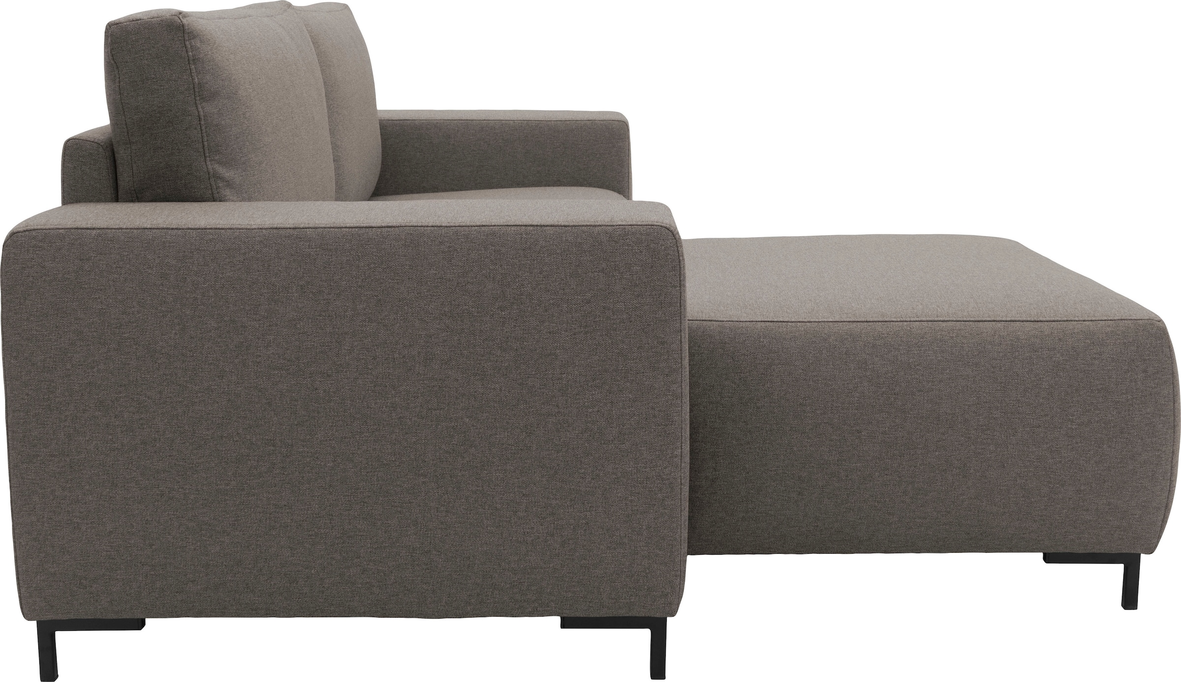 LOOKS by Wolfgang Joop Ecksofa »Looks VI L-Form«, gerade Linien, in 2 Bezugsqualitäten