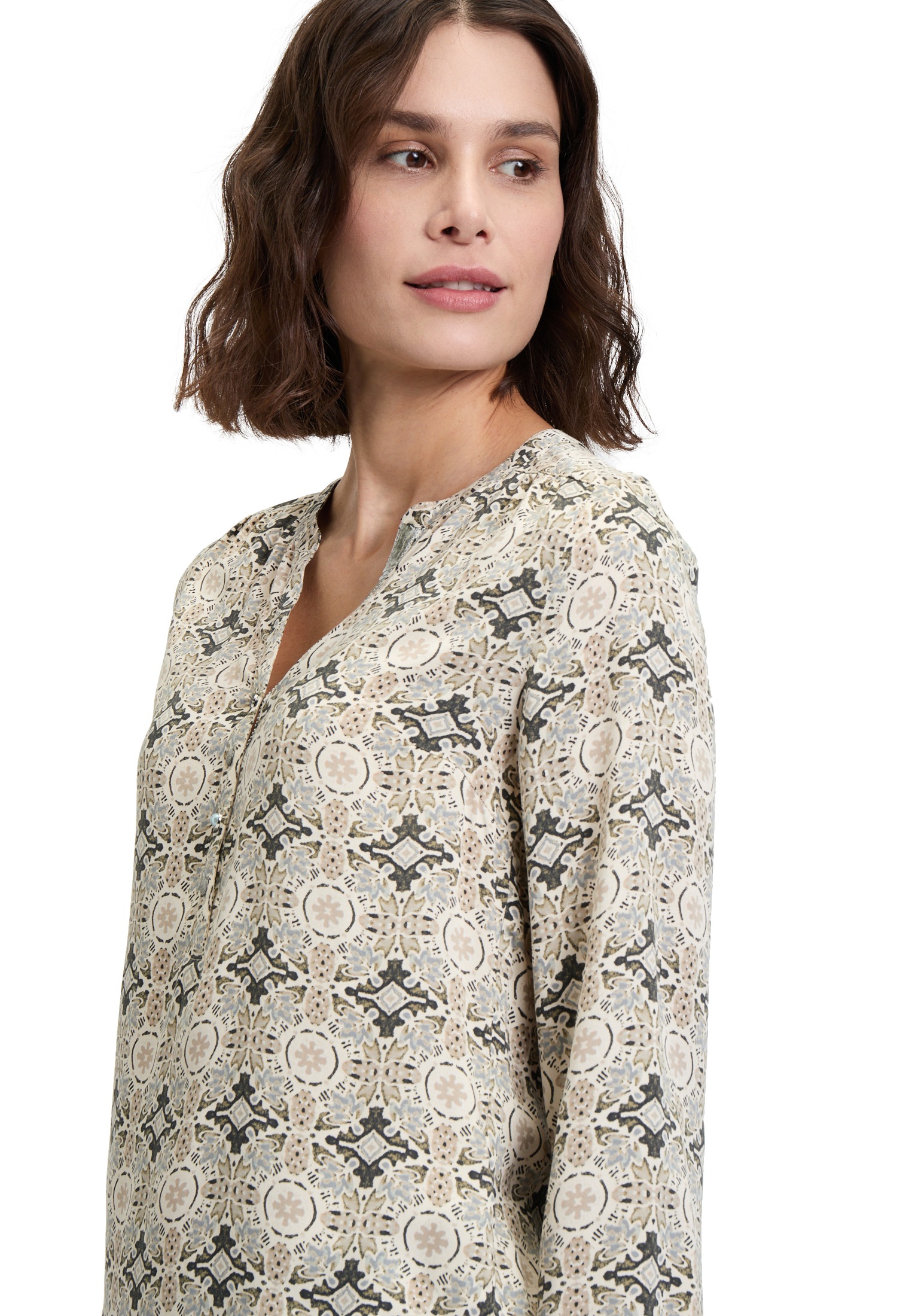 Cartoon Klassische Bluse »Casual-Bluse mit Muster«