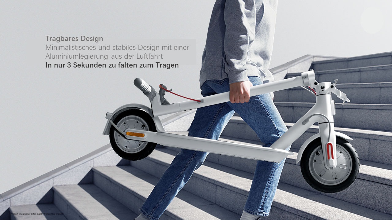 Xiaomi E-Scooter »Mi Electric Scooter 3 Lite 8,5 Zoll«, Electric Scooter, mit Straßenzulassung, bis zu 20 km Reichweite