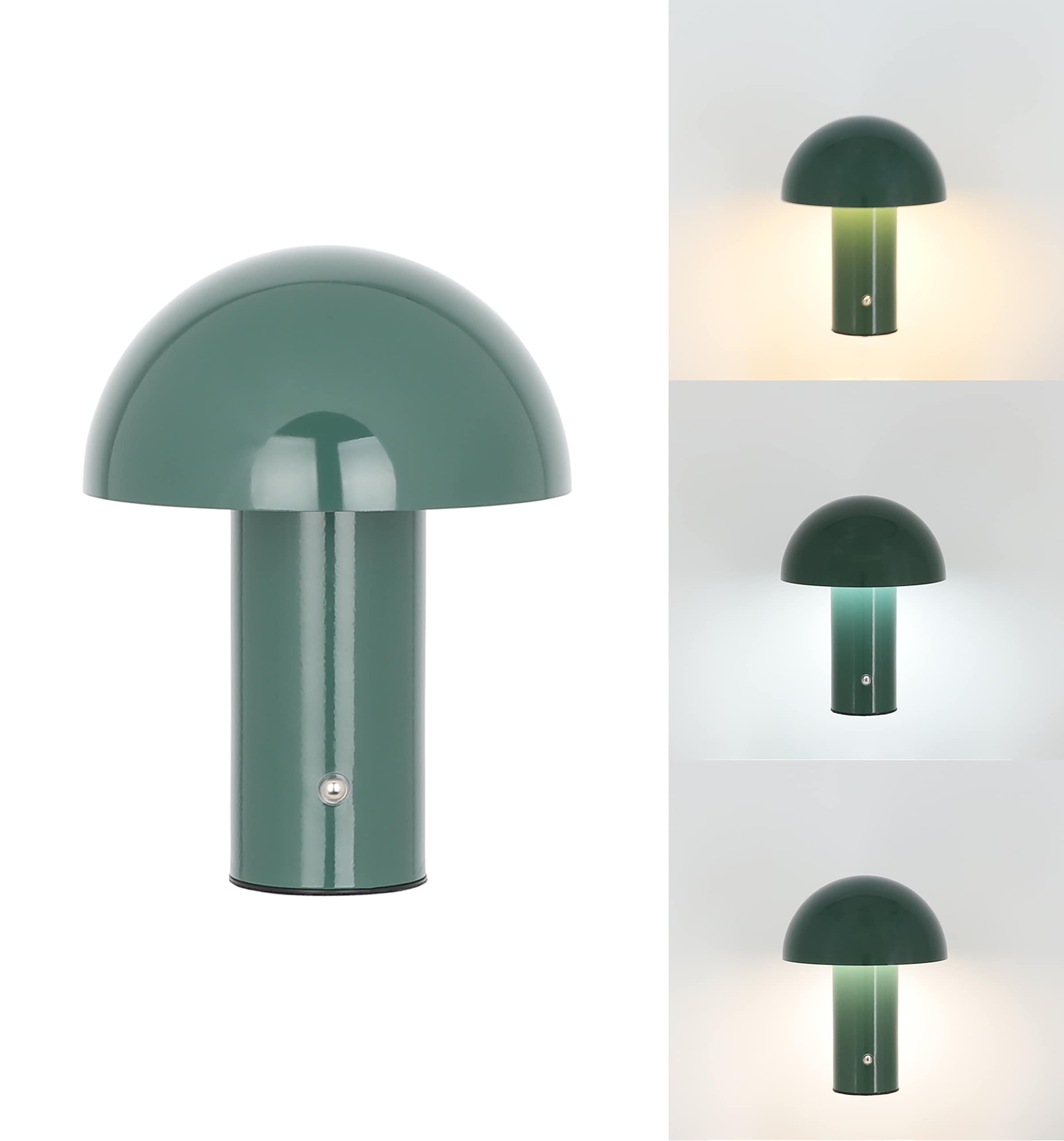 s.Oliver LED Tischleuchte »Hillu« LED-Modul 1 Stk. warmweiß - kaltweiß dimmbar, Typ-C-Ladekabel, CCT, Akku, Tischlampe kabellos, Akkulampe