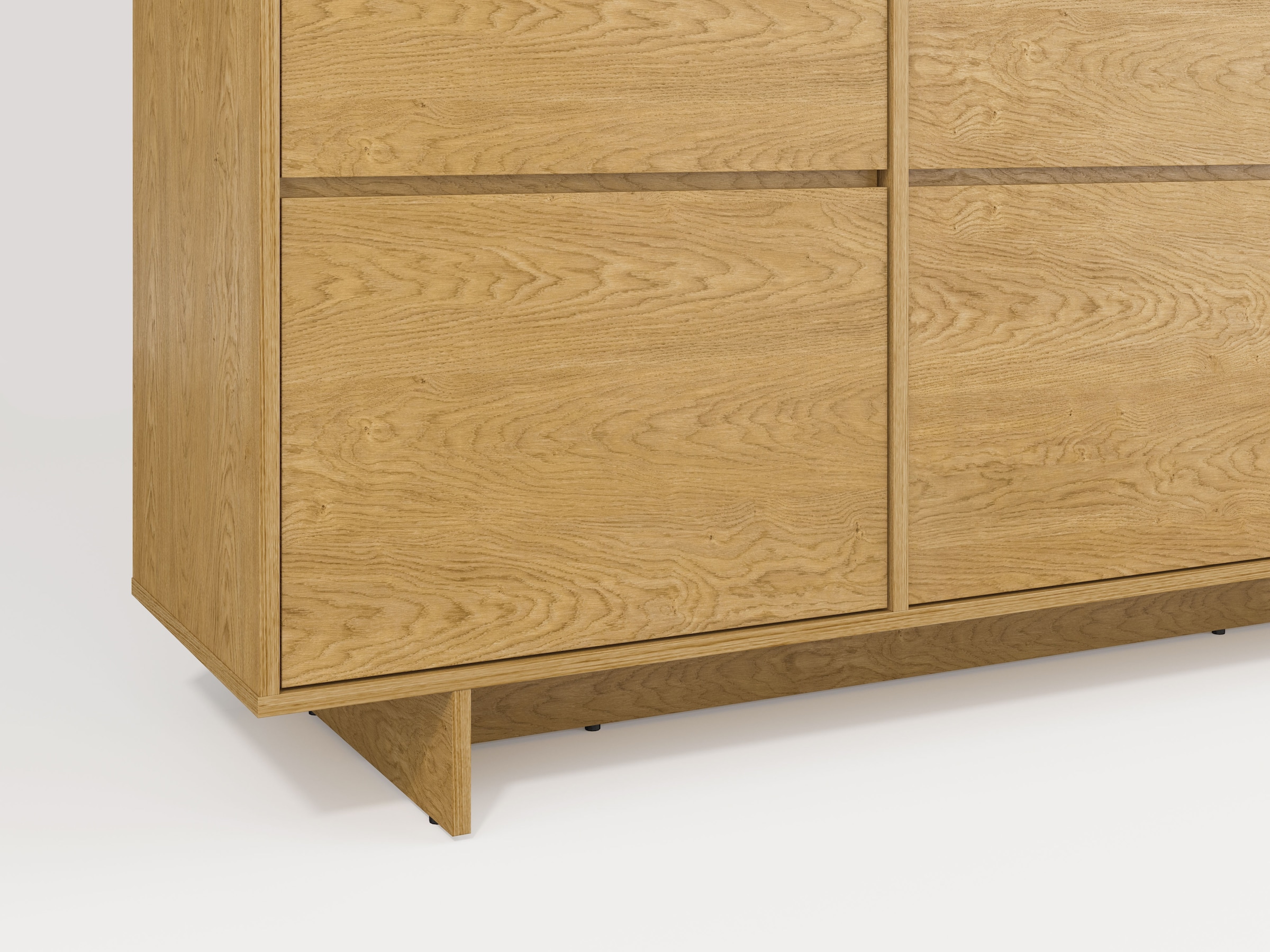 OTTO home Sideboard »Tatami, Stilvolle, moderne grifflose Kommode 2 Türen, Breite 111cm« Anrichte mit viel Stauraum, Böden verstellbar, push-to-open-Funktion