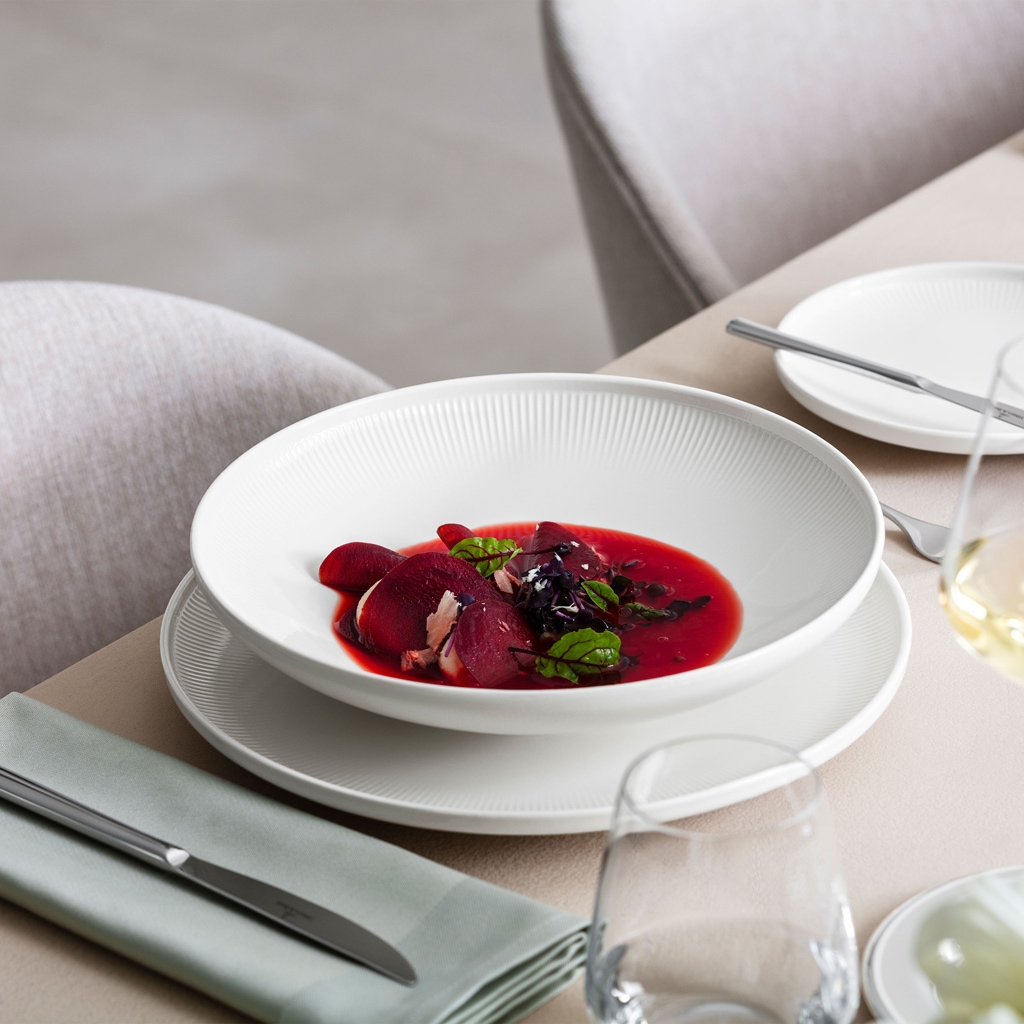 Villeroy & Boch Schale »Schalen Afina ø 25 cm 6er Set weiß«