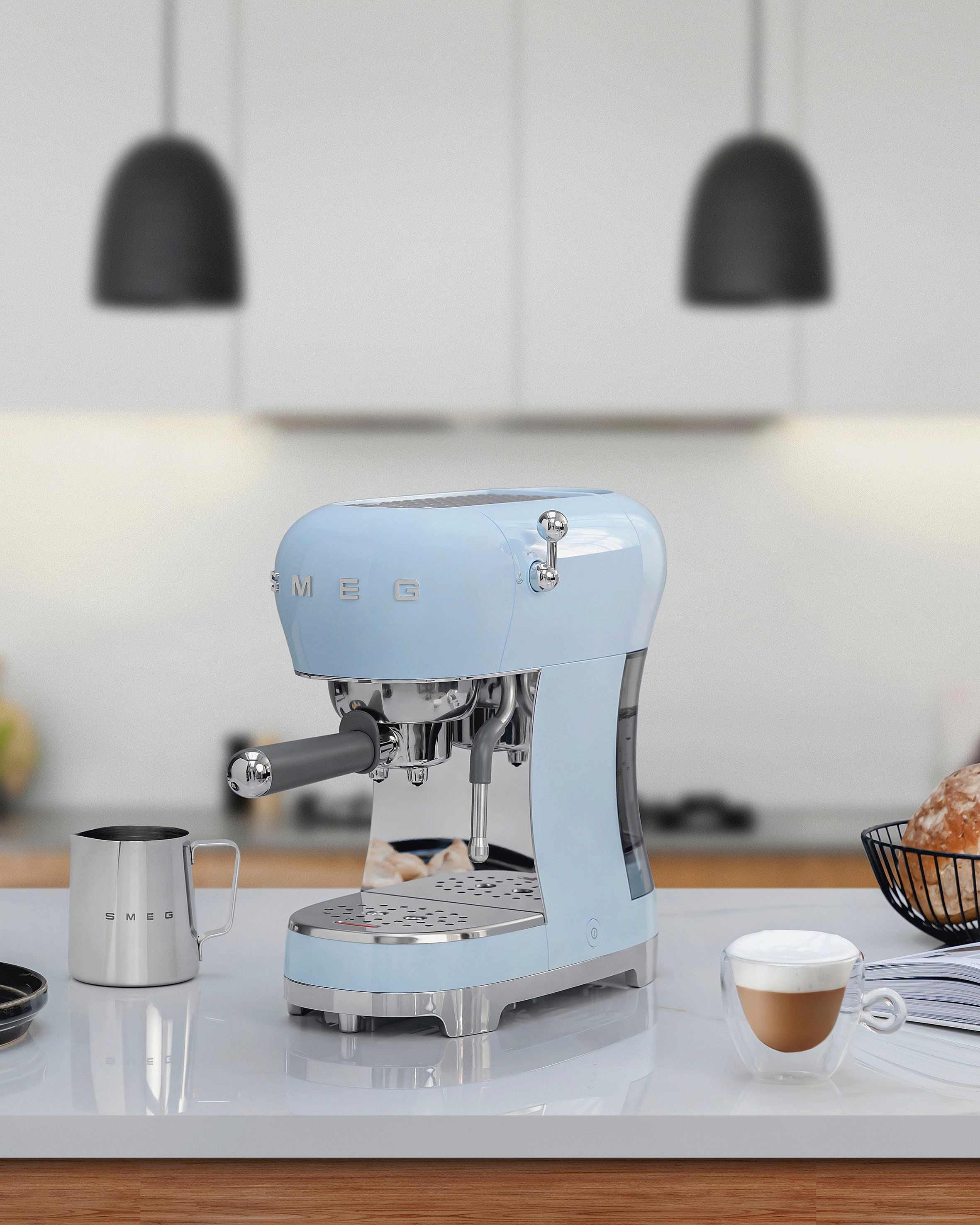 Smeg Espressomaschine »ECF02PBEU«