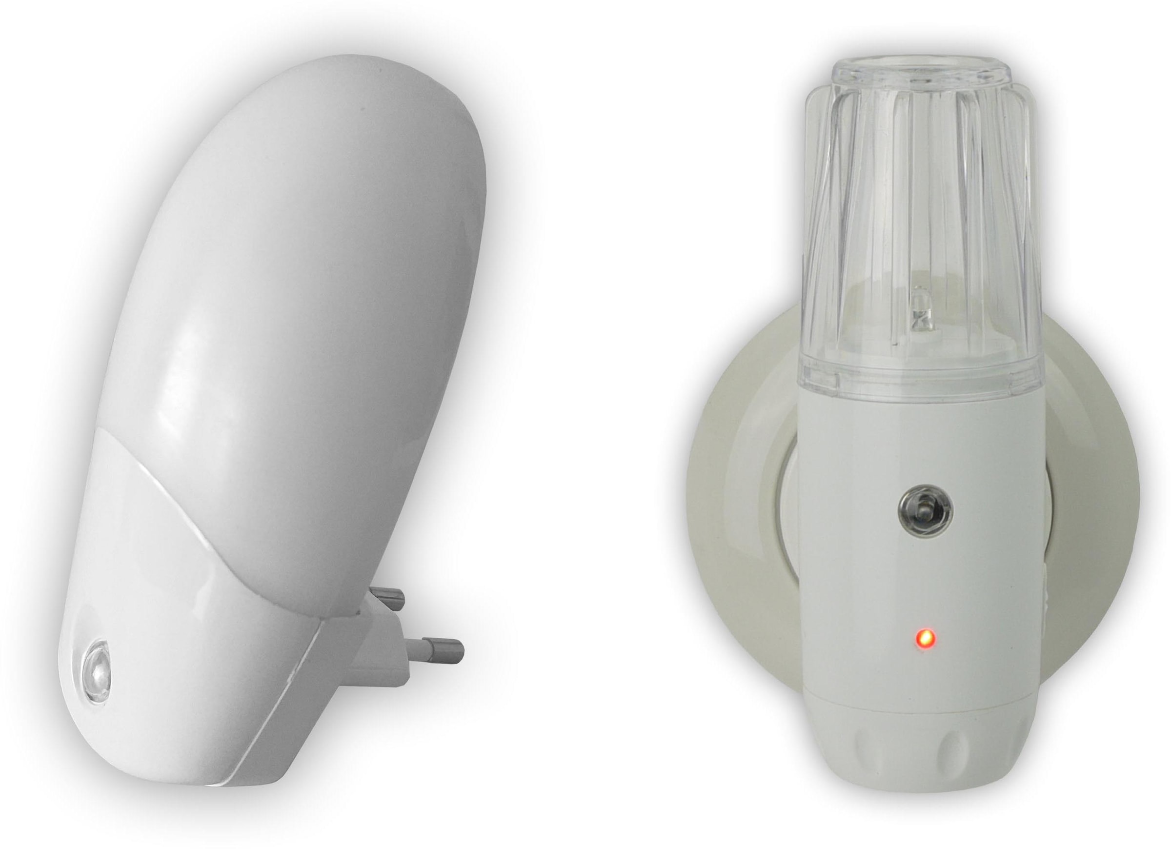 niermann LED Nachtlicht »Nachtlichter«, 1 flammig-flammig, Stecker- Nachtlicht Oval mit Dämmerungssensor Set aus 2 Stück