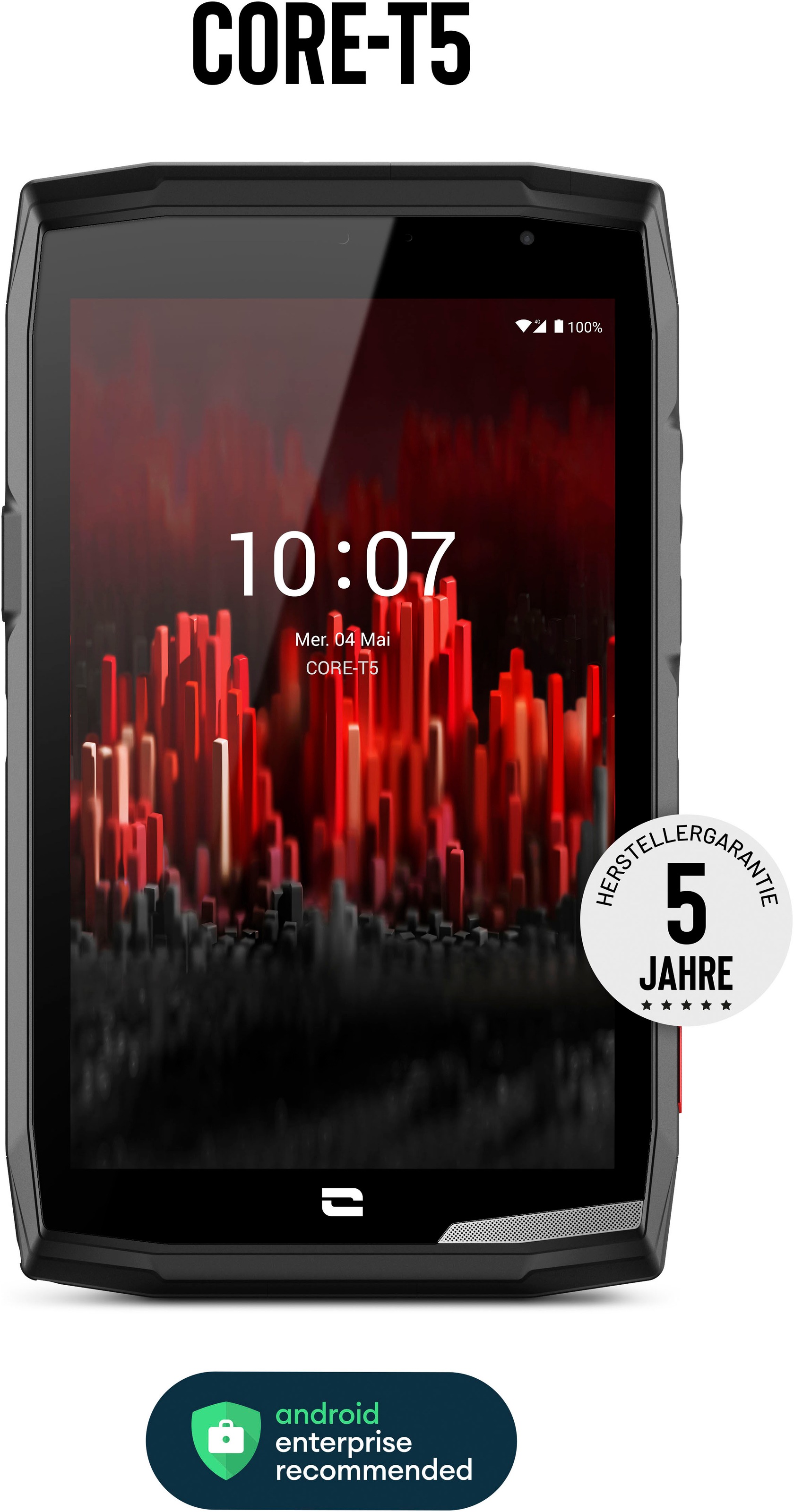 CROSSCALL Tablet »CORE-T5«, (20,32 cm / 8 Zoll), Android, WXGA, 2G (EDGE),)