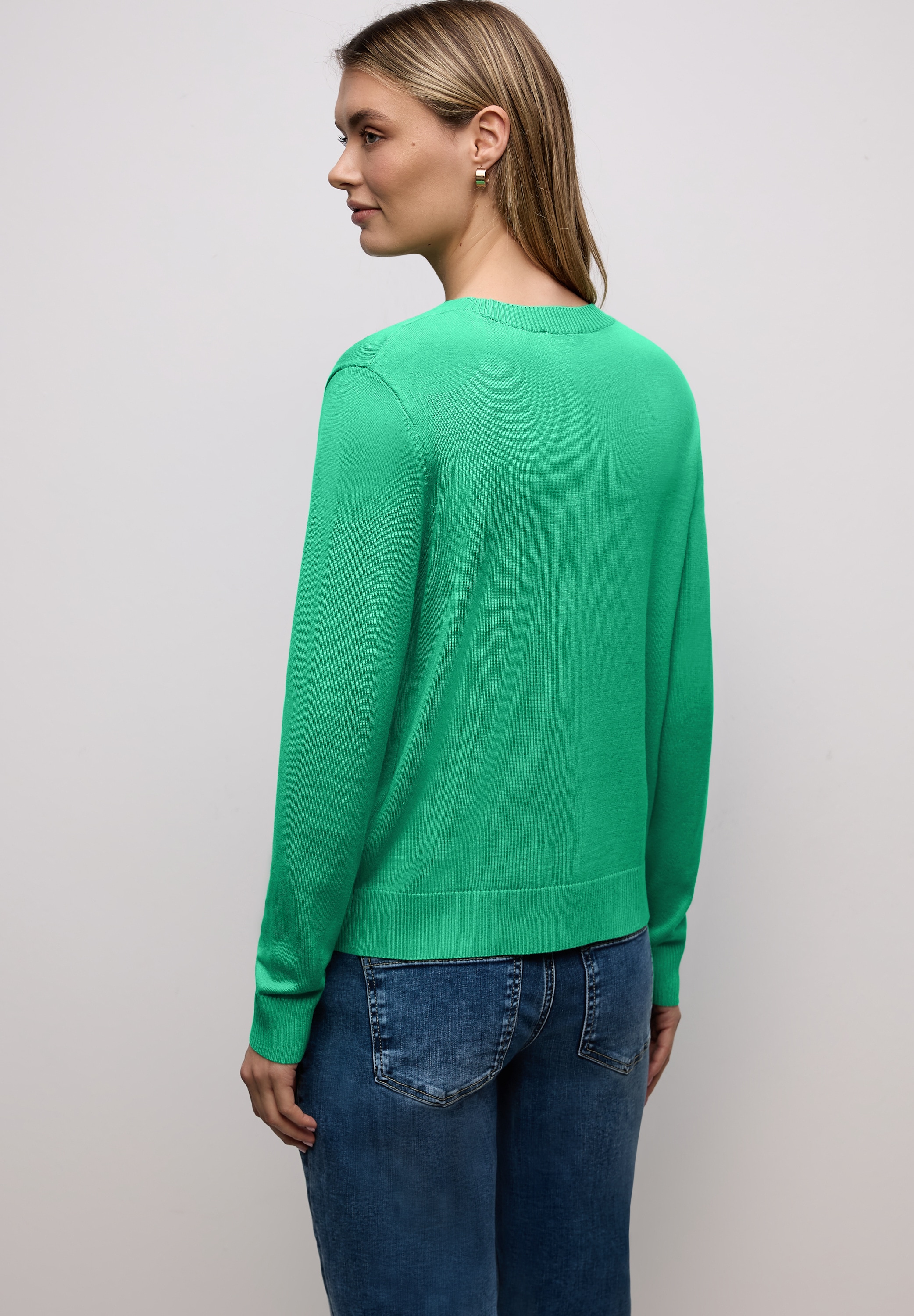 STREET ONE Strickpullover aus Viskosemix