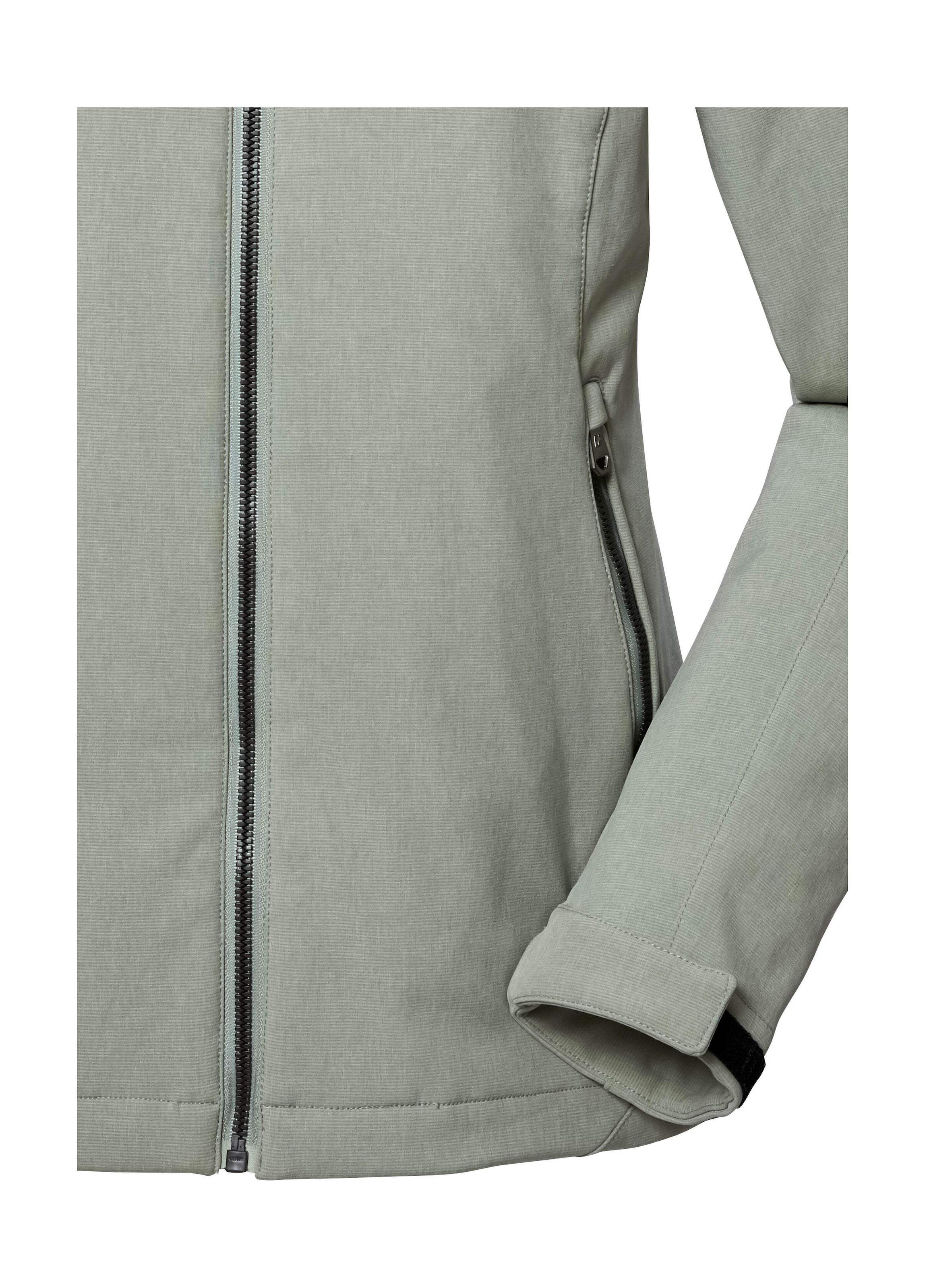 Killtec Softshelljacke »Damen Softshelljacke«, Wasserabweisende, winddichte Softshelljacke mit abnehmbarer Kapuze