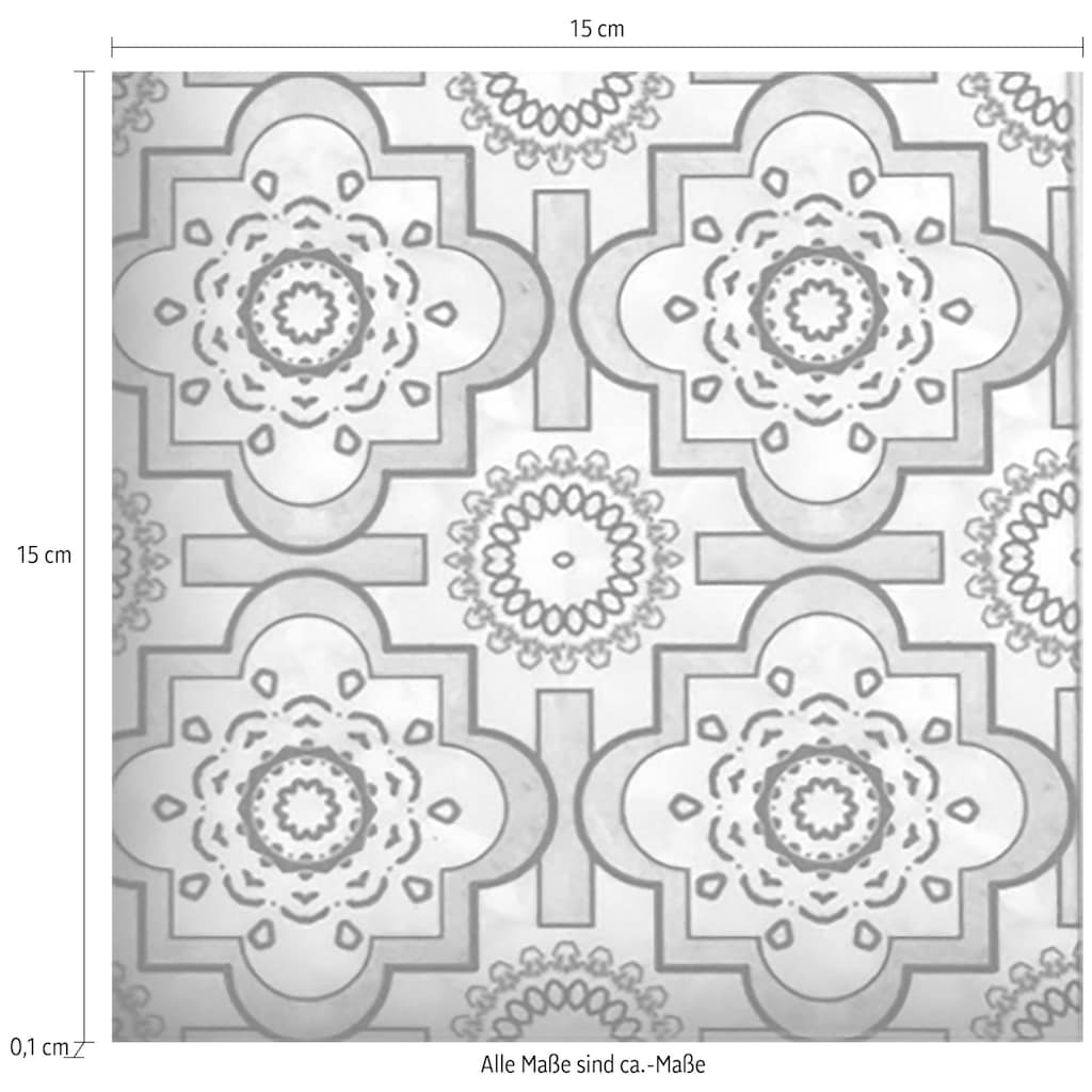queence Fliesenaufkleber »Mosaik Muster«