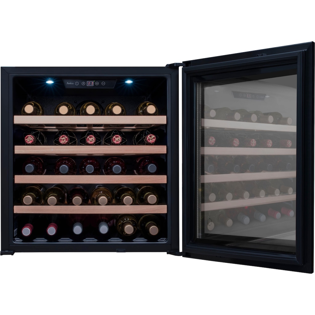 Amica Einbauweinkühlschrank »WK 341 210 S«, für 40 Standardflaschen á 075l