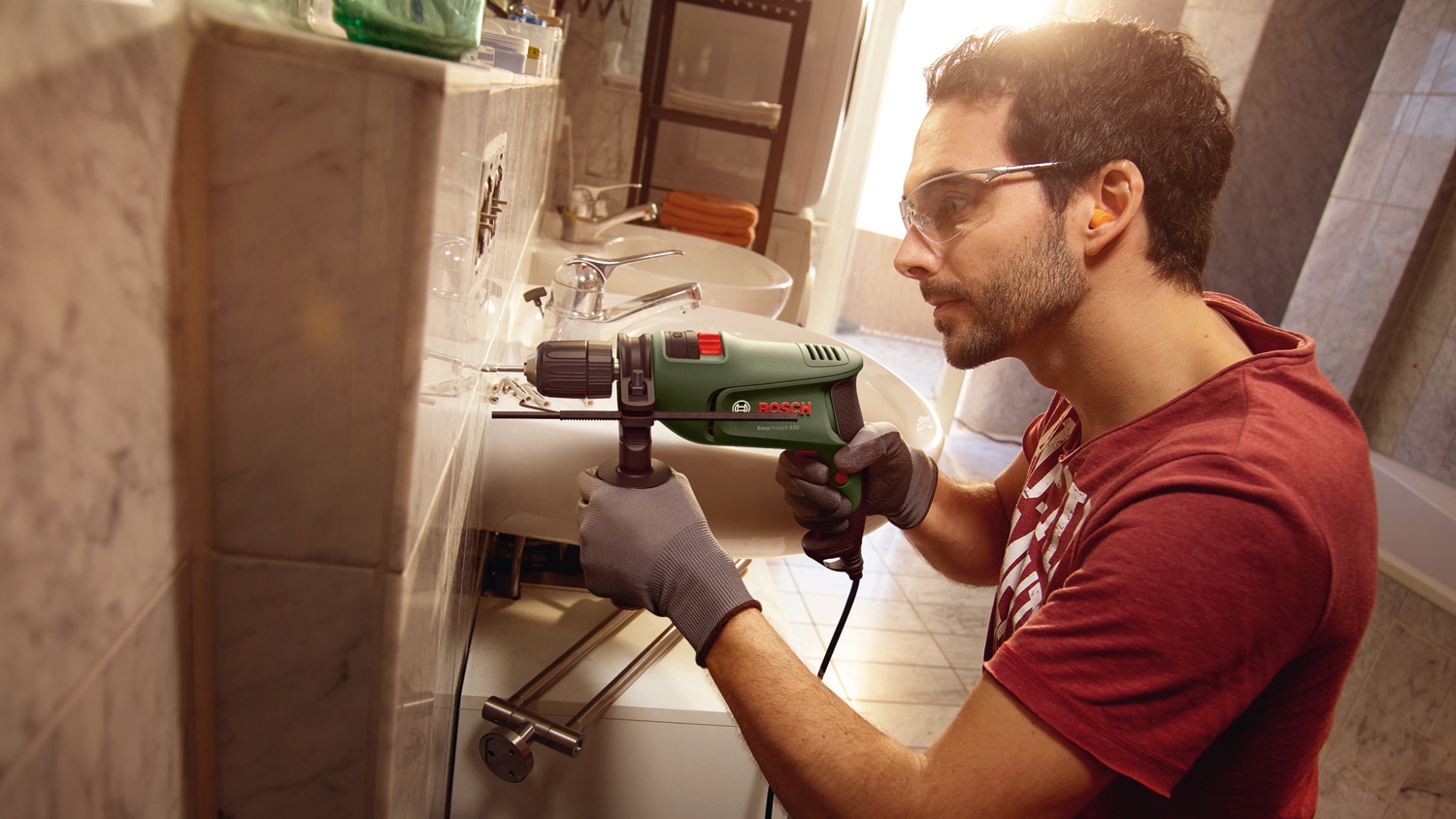 Bosch Home & Garden Schlagbohrmaschine »EasyImpact 630«