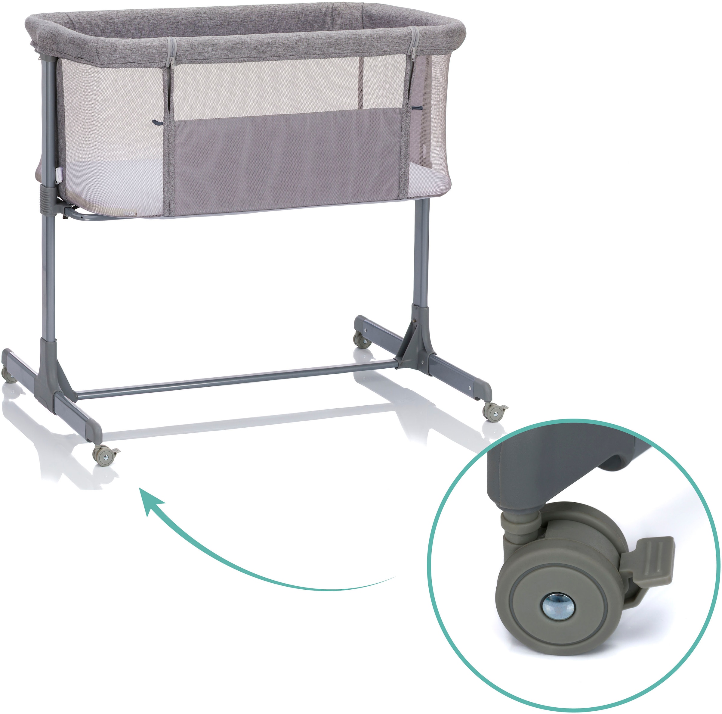 Fillikid Beistellbett »ECO« inkl. Matratze