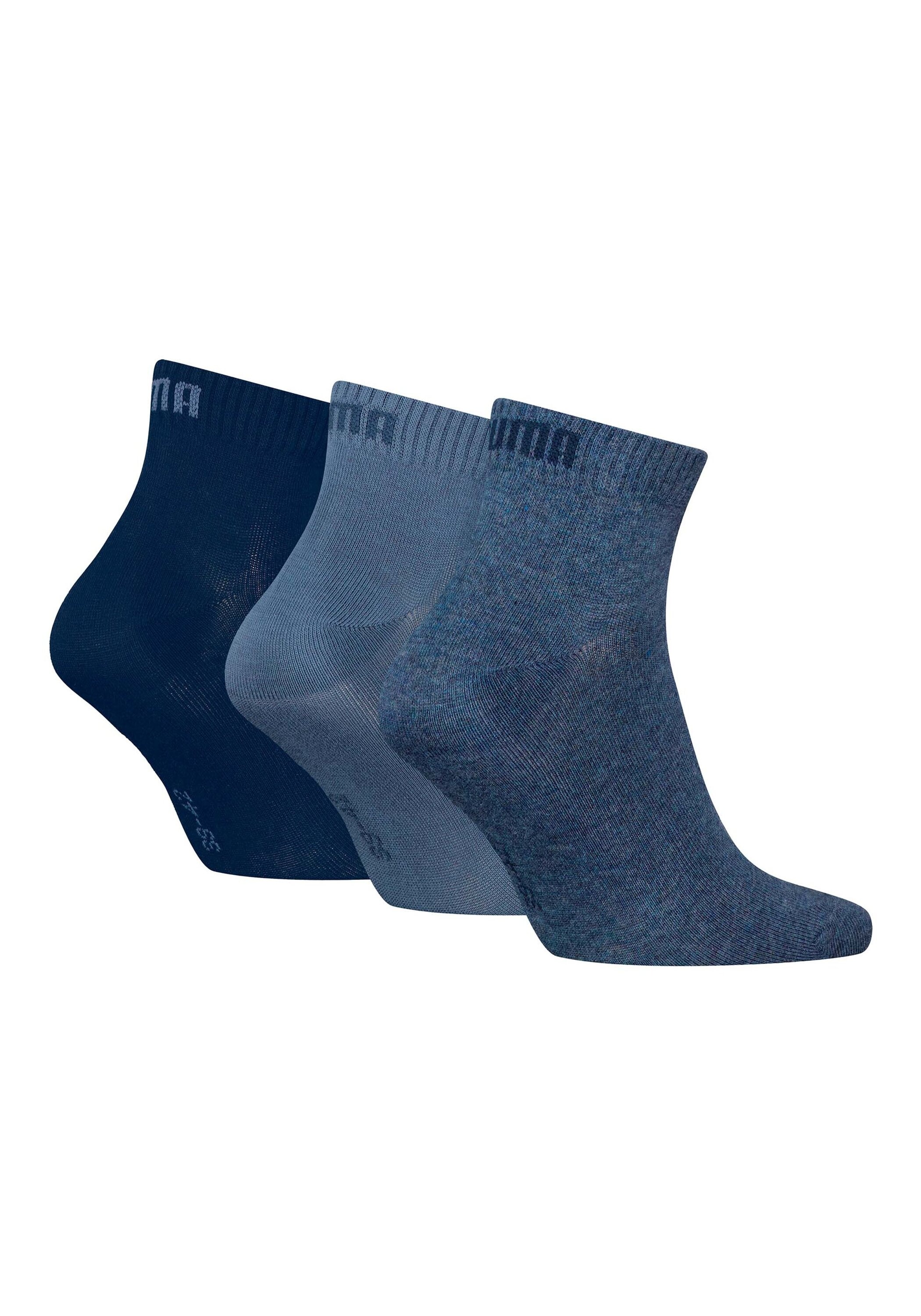 PUMA Kurzsocken »Socken Quarter Plain 3P 3er Pack«