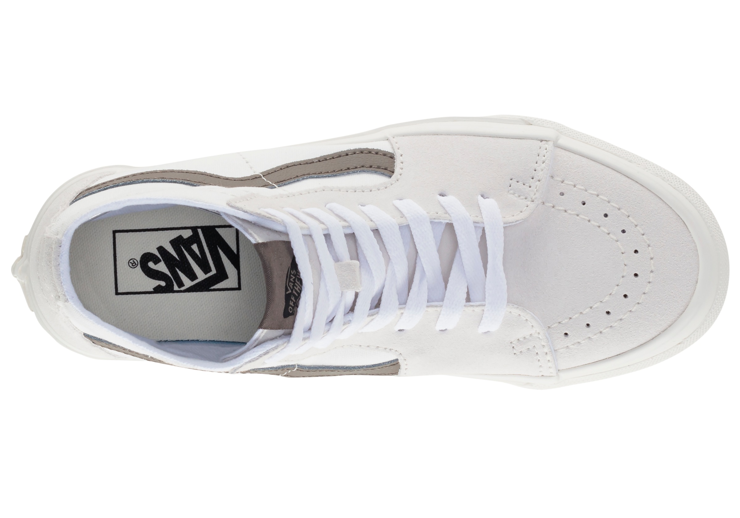 Vans Sneaker »SK8-Hi Tapered«, mit kontrastfarbenem Logo an der Ferse