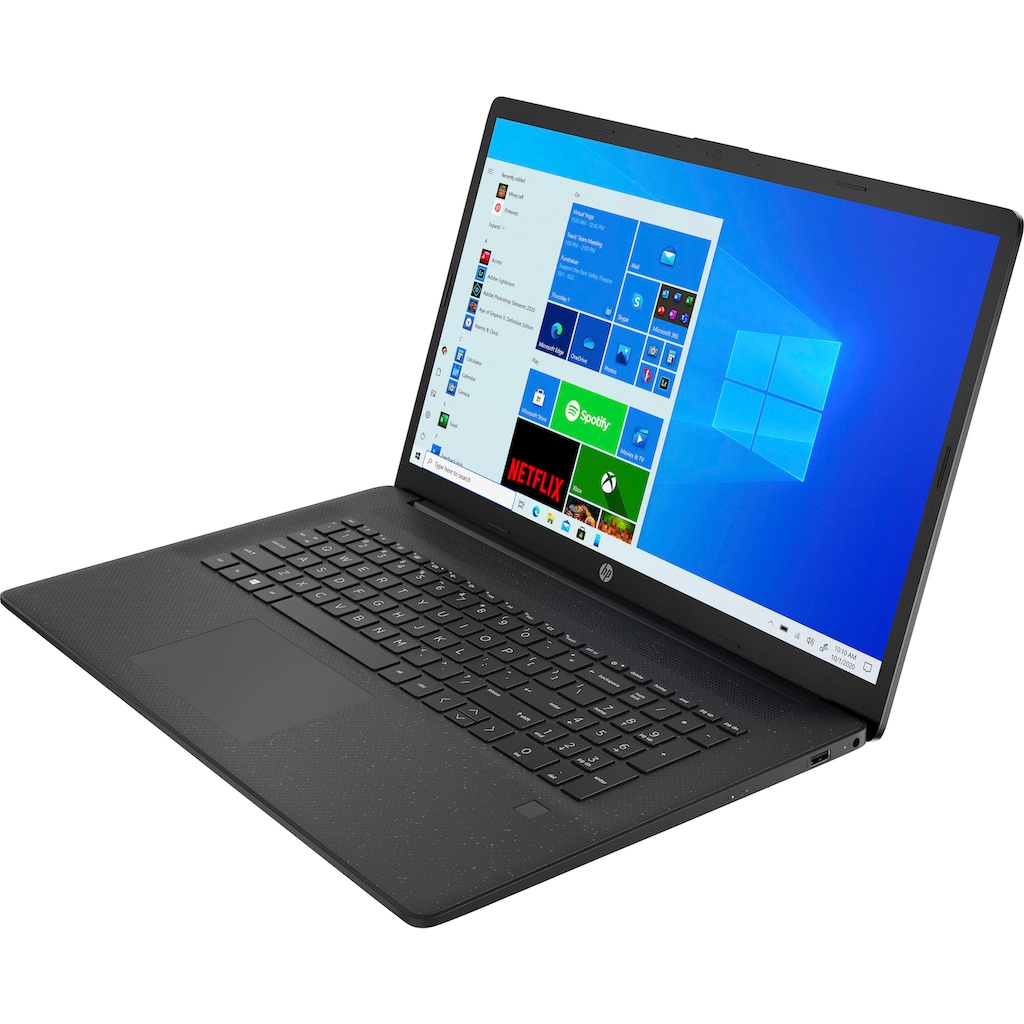 HP Notebook »17-cn0212ng«, (43,9 cm/17,3 Zoll), Intel, Pentium Silber, UHD Graphics 605, 256 GB SSD, Kostenloses Upgrade auf Windows 11, sobald verfügbar