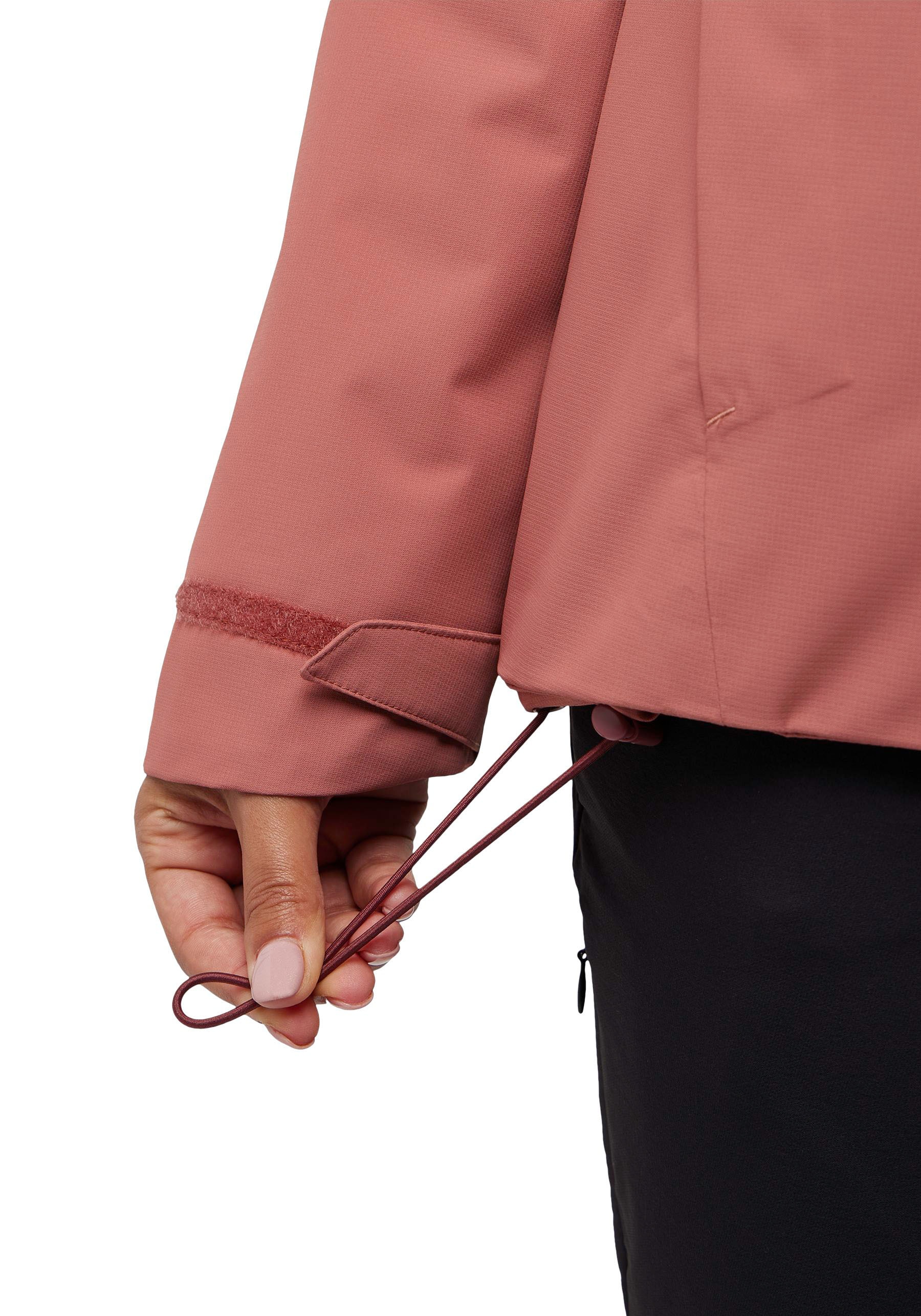 Jack Wolfskin Outdoorjacke »WISPER JACKET«, mit Kapuze
