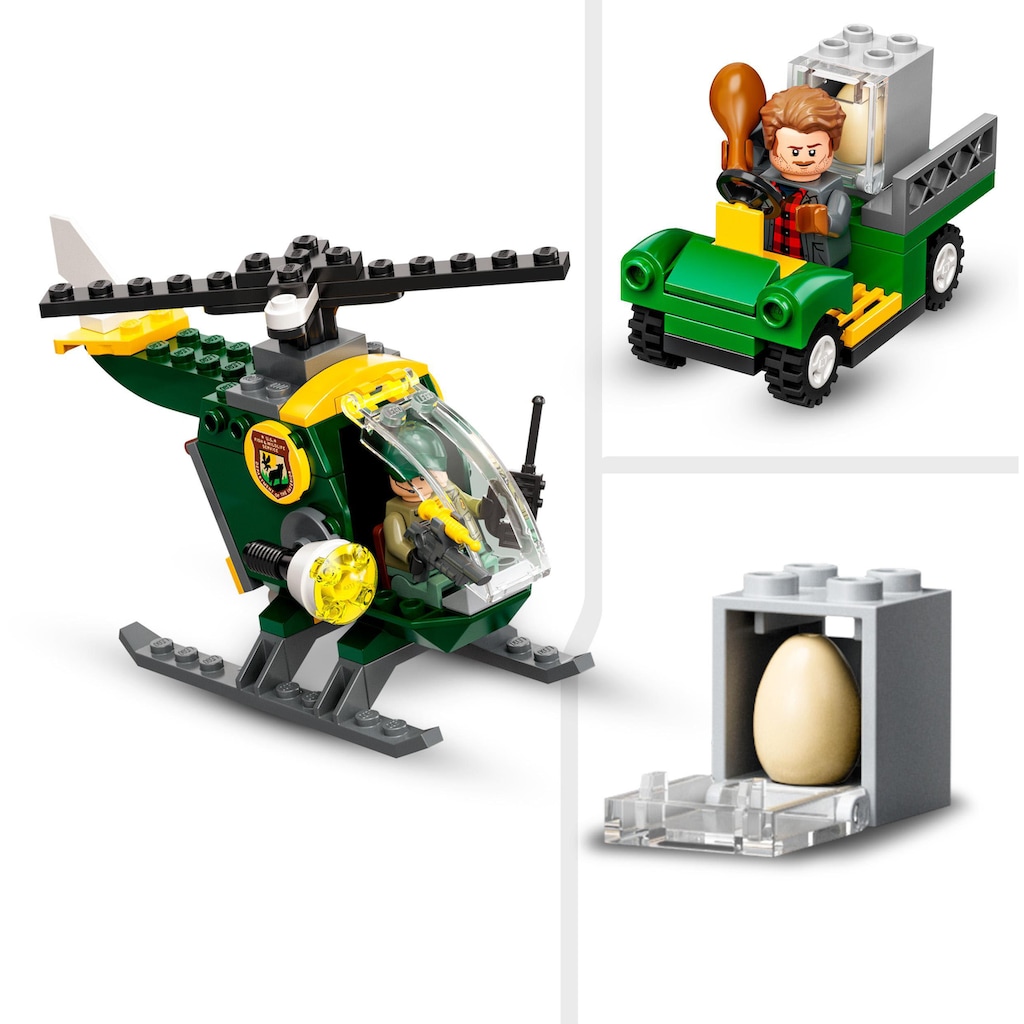LEGO® Konstruktionsspielsteine »T. Rex Ausbruch (76944), LEGO® Jurassic World«, (140 St.)