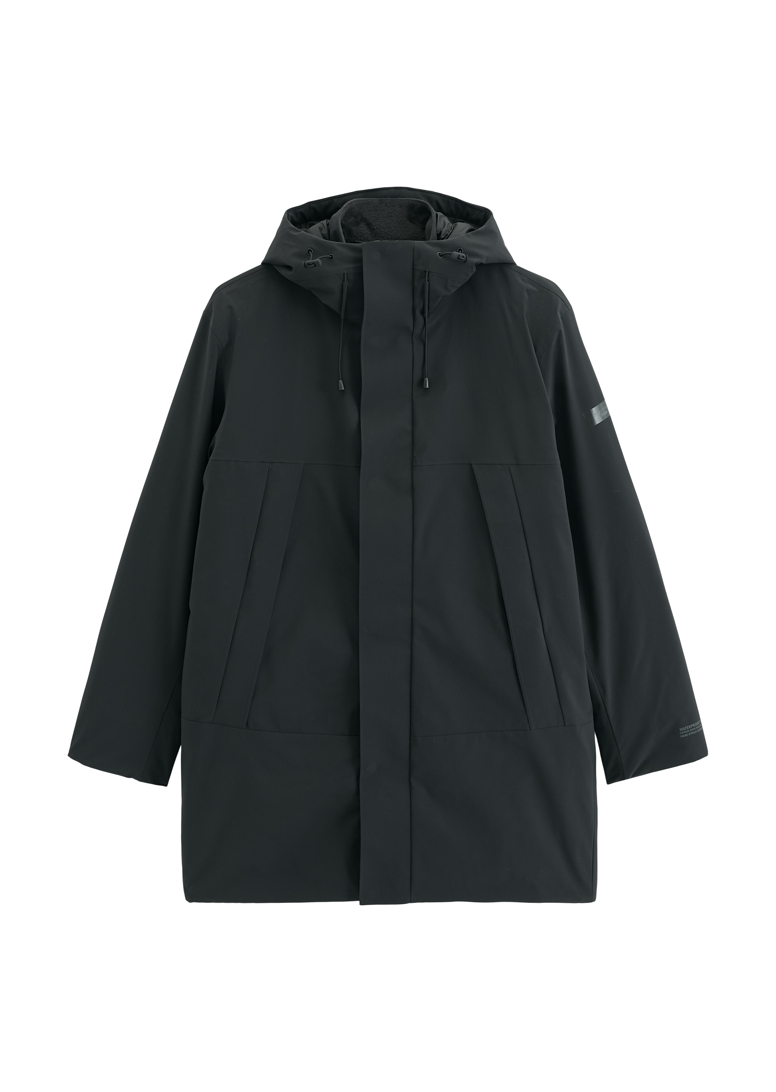 Marc O'Polo DENIM Parka mit Kapuze regular mit leichter Wattierung