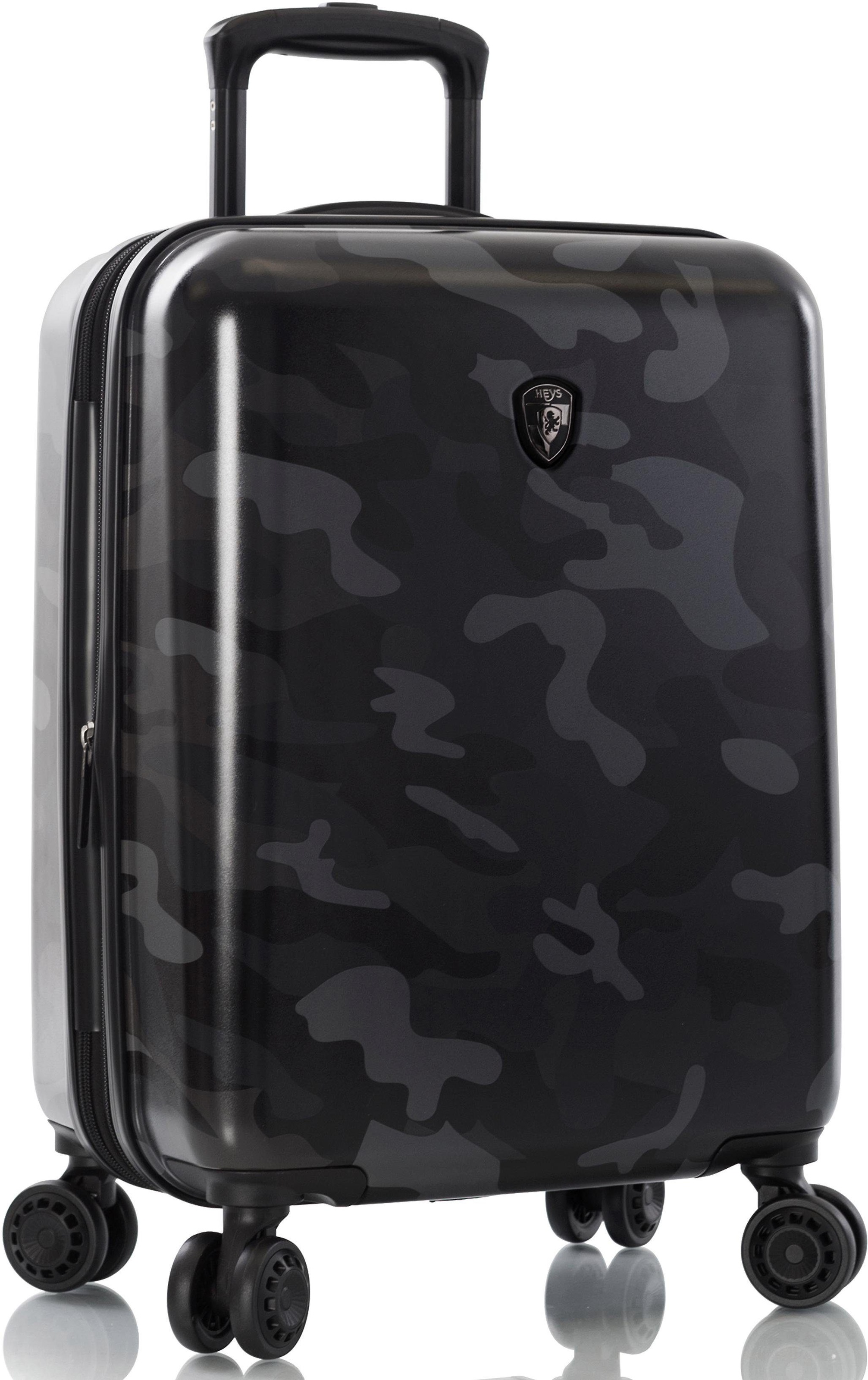 Heys Hartschalen-Trolley »Black Camo, 53 cm«, 4 Rollen, Heys x Joachim Llambi Hartschalen-Koffer Volumenerweiterung