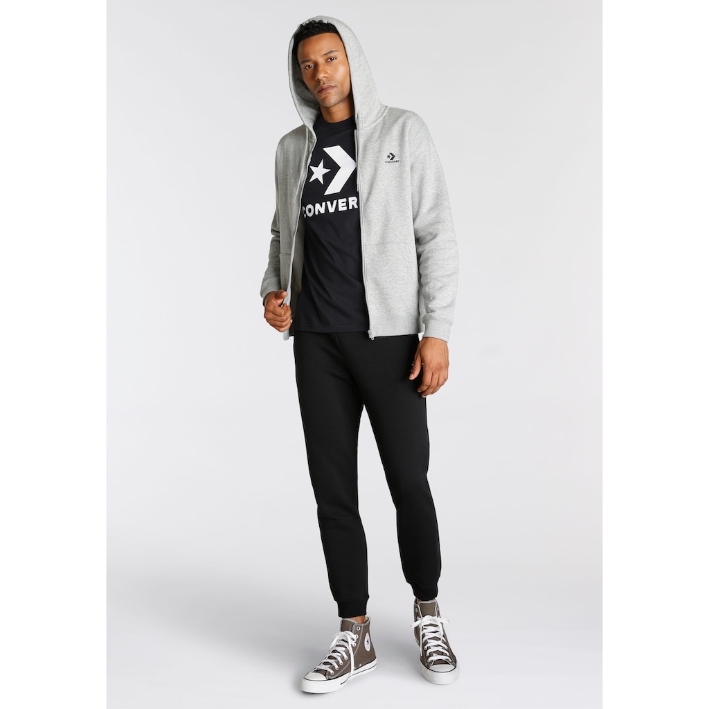 Converse Jogginghose »GO-TO EMBROIDERED STAR CHEVRON BRUSHED BACK FLEECE SWEATPANT«, (1 tlg.)