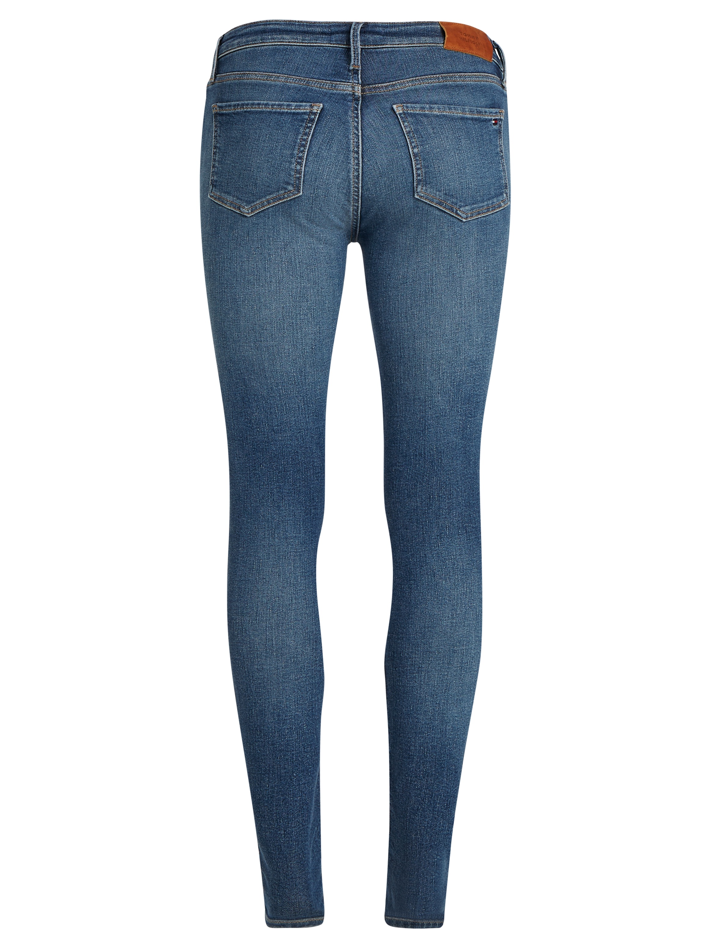 Tommy Hilfiger Skinny-fit-Jeans »COMO SKINNY RW BLACK«, mit Tommy Hilfiger Logo-Badge