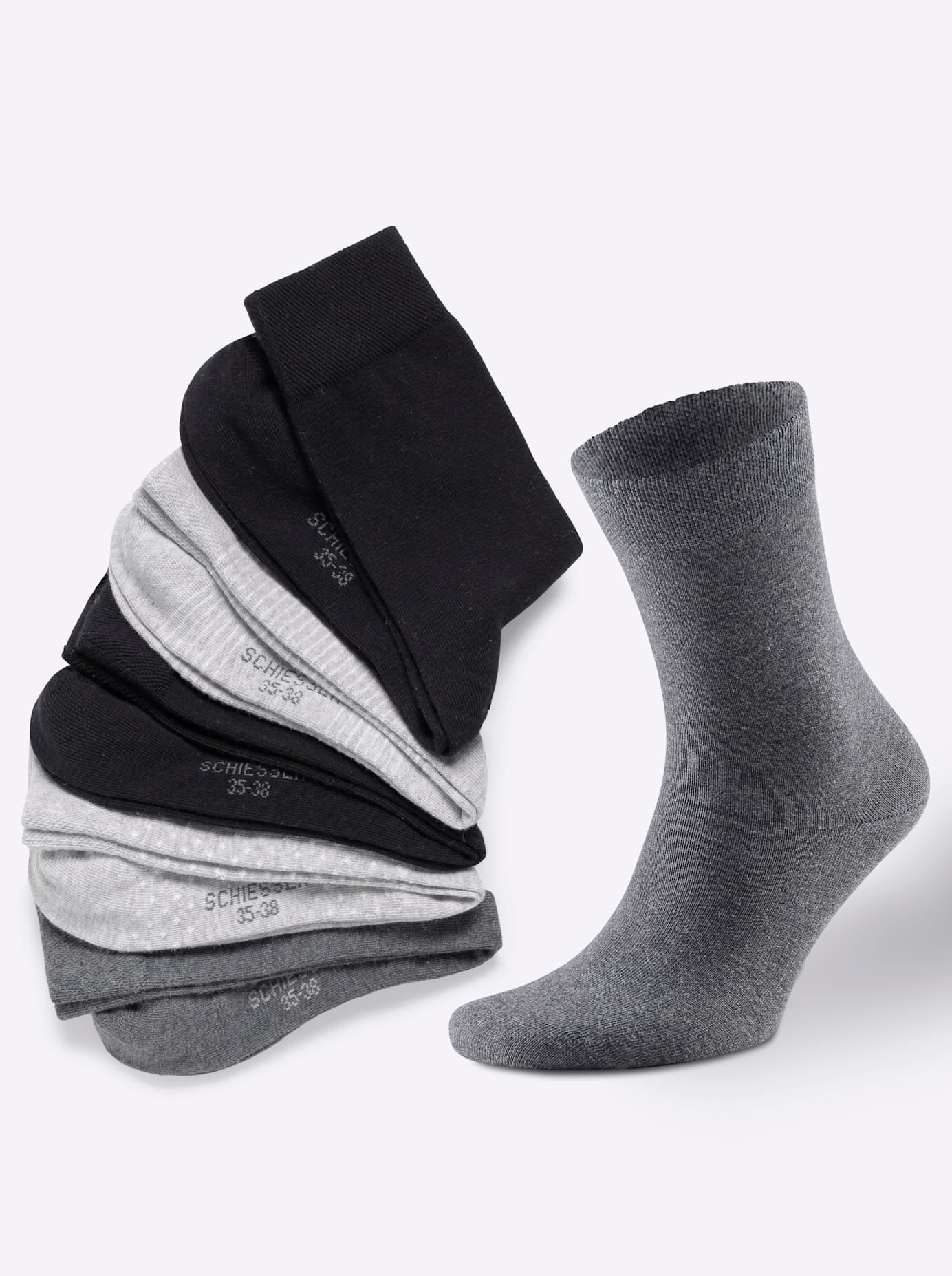 Schiesser Socken, (5 Paar)