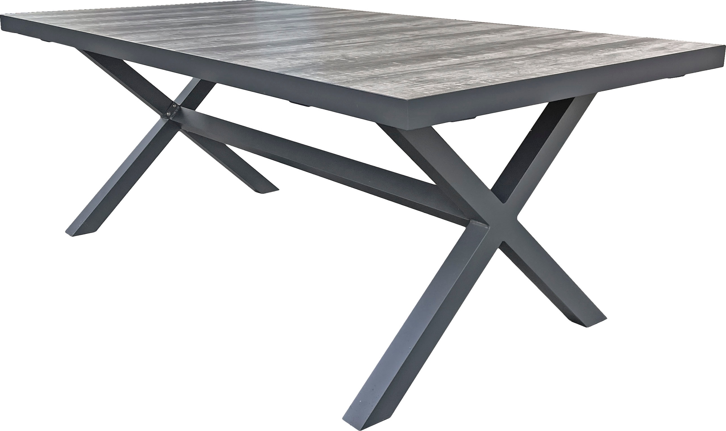 Garden Pleasure Garten-Essgruppe », Tischgruppe »RANA/DAVINA Set 02«« Set, 5 Stk. tlg. 4 Stühle (stapelbar), Tisch LxB: 202x100 cm